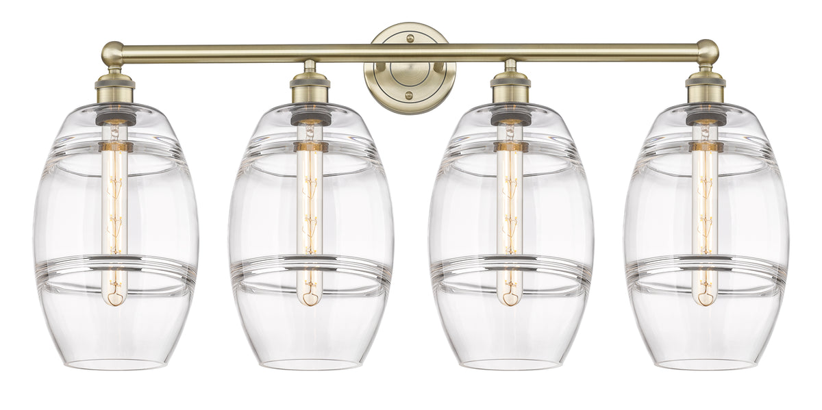 Vaz 35-Inch 4-Light Bath Vanity Light 17.25-Inch High