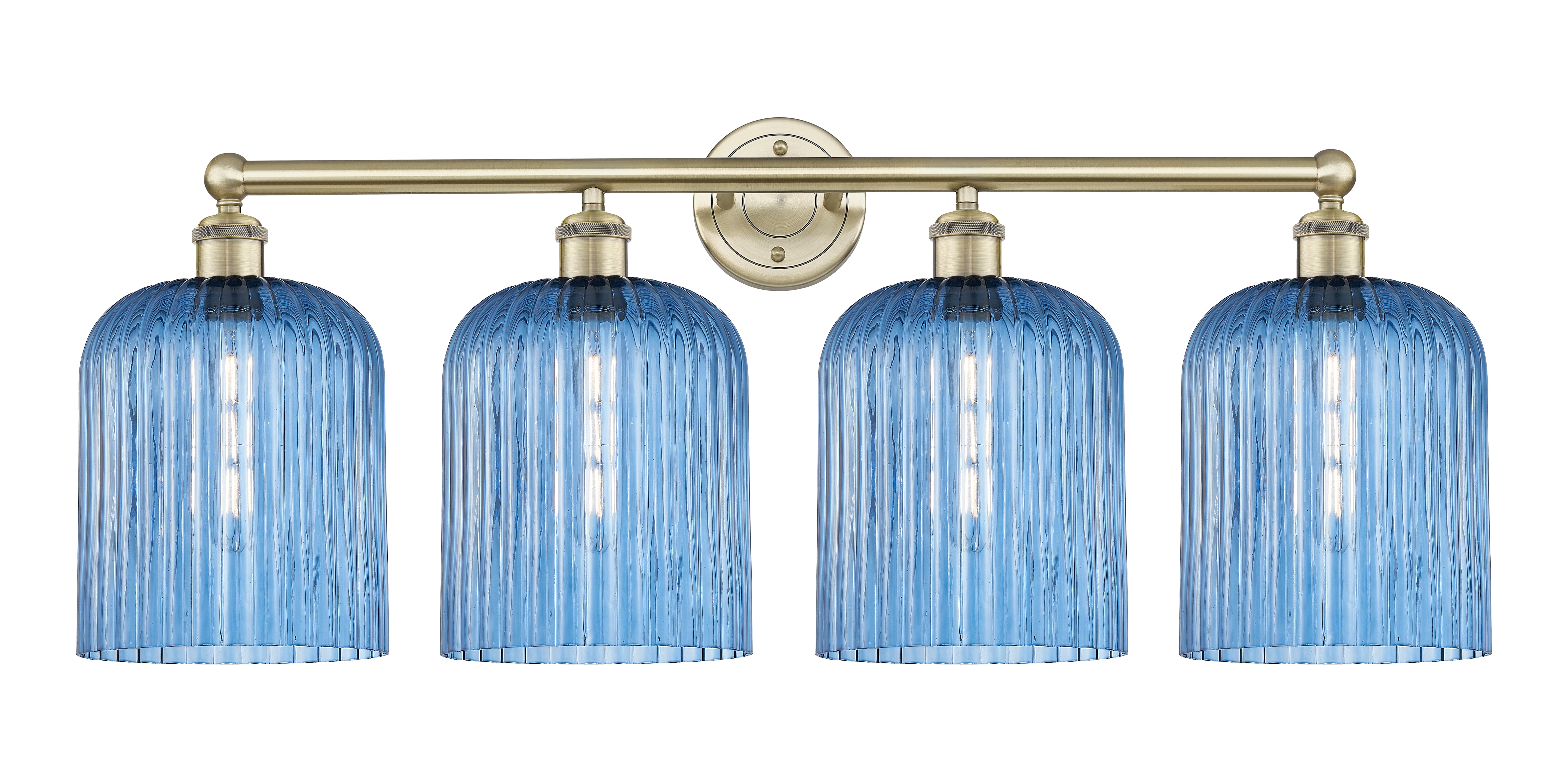 Edison Bath Vanity Light Cast Brass Finish