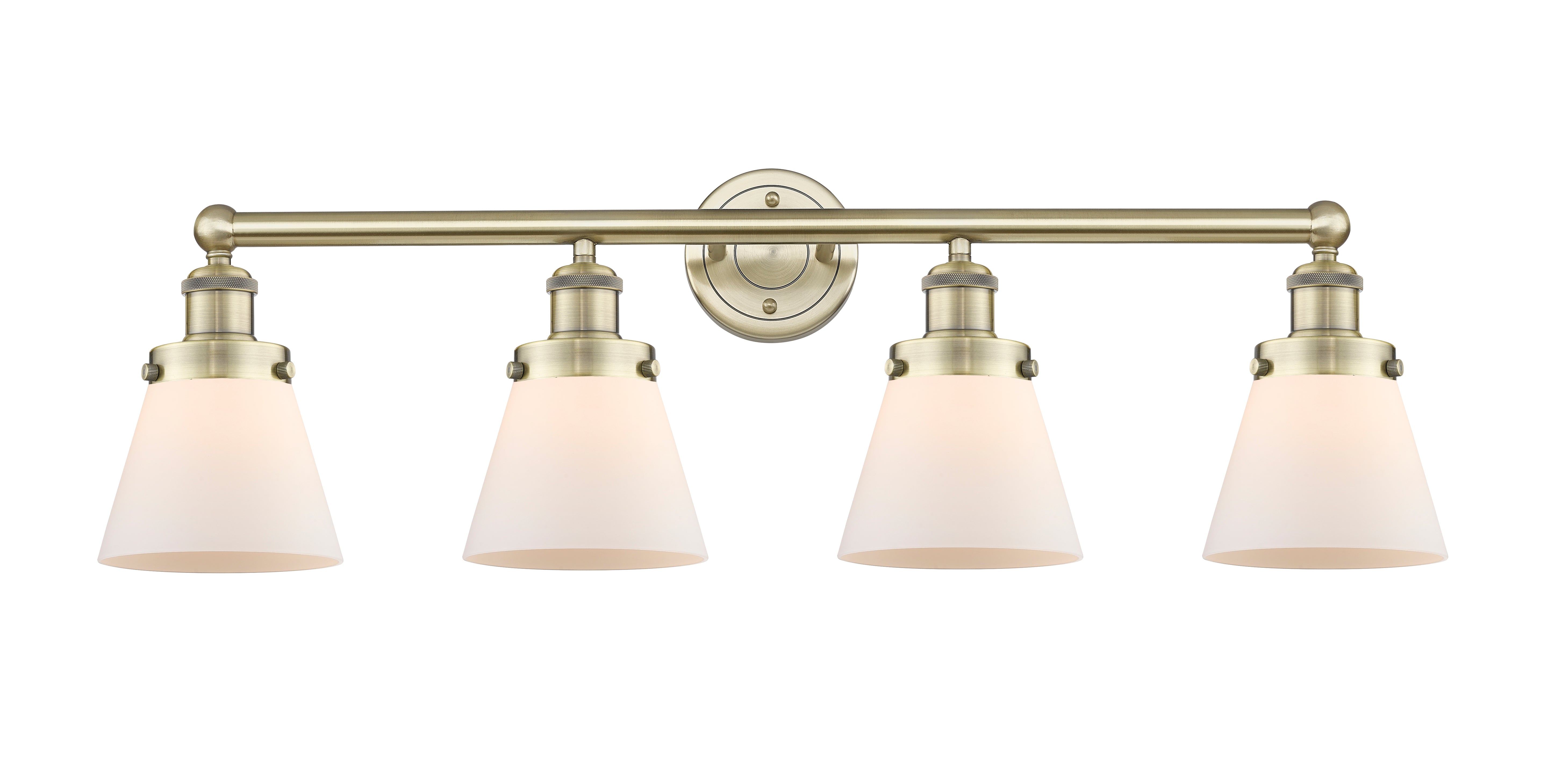 Edison Vanity Cast Brass Art Nouveau