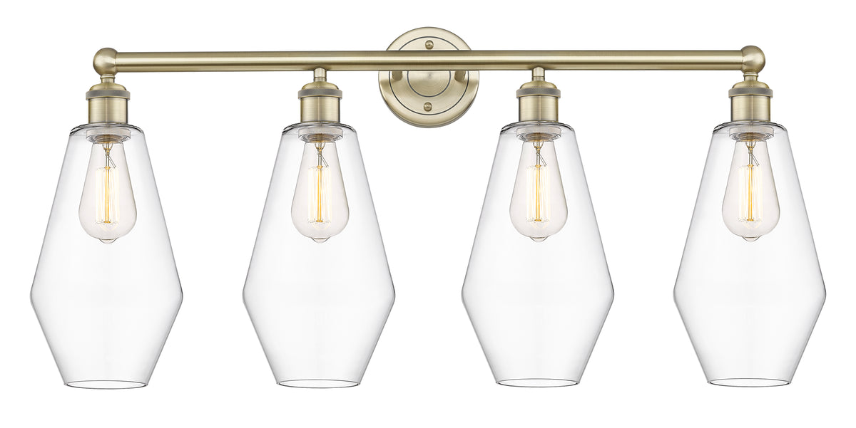 Cindyrella 34-Inch 4-Light Bath Vanity Light 16.25-Inch High
