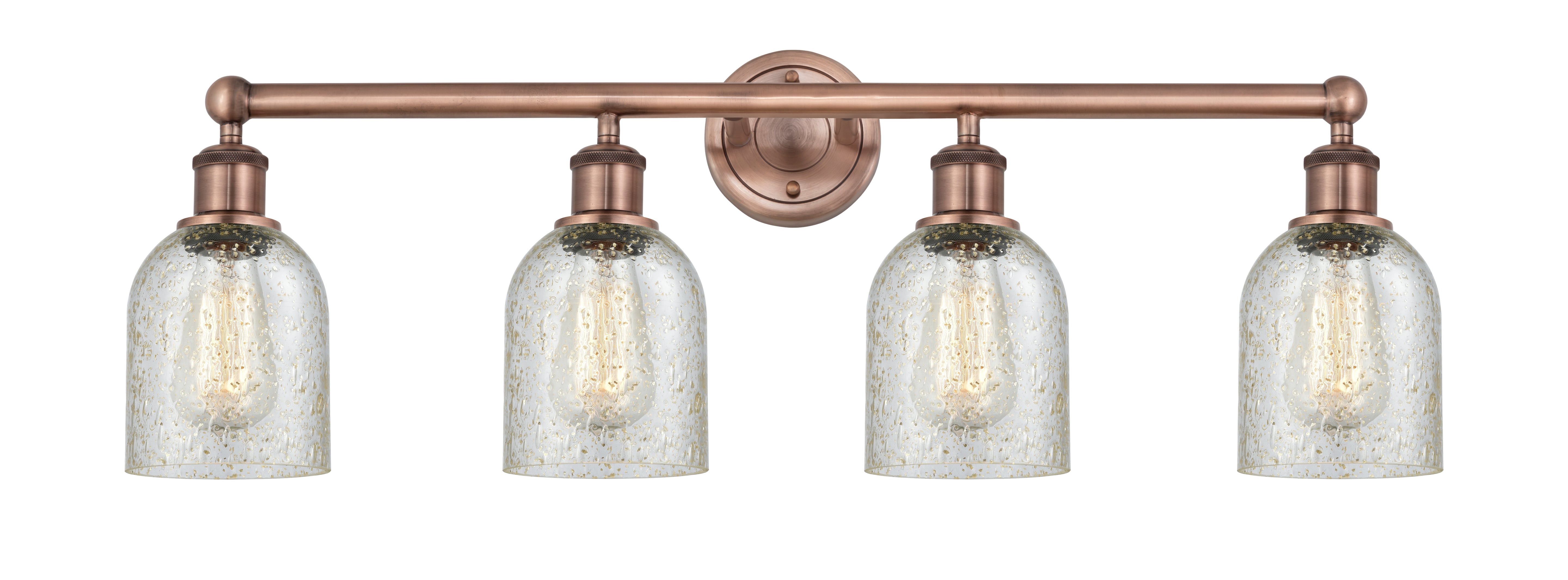 Edison Bath Vanity Light Glass Steel