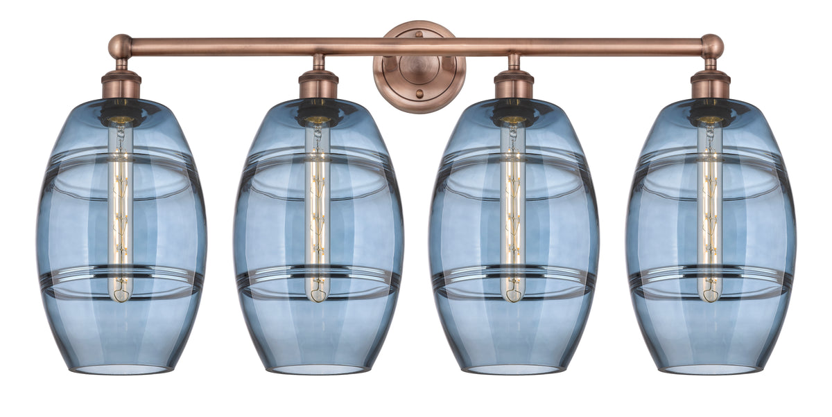Vaz 35-Inch 4-Light Bath Vanity Light 17.25-Inch High