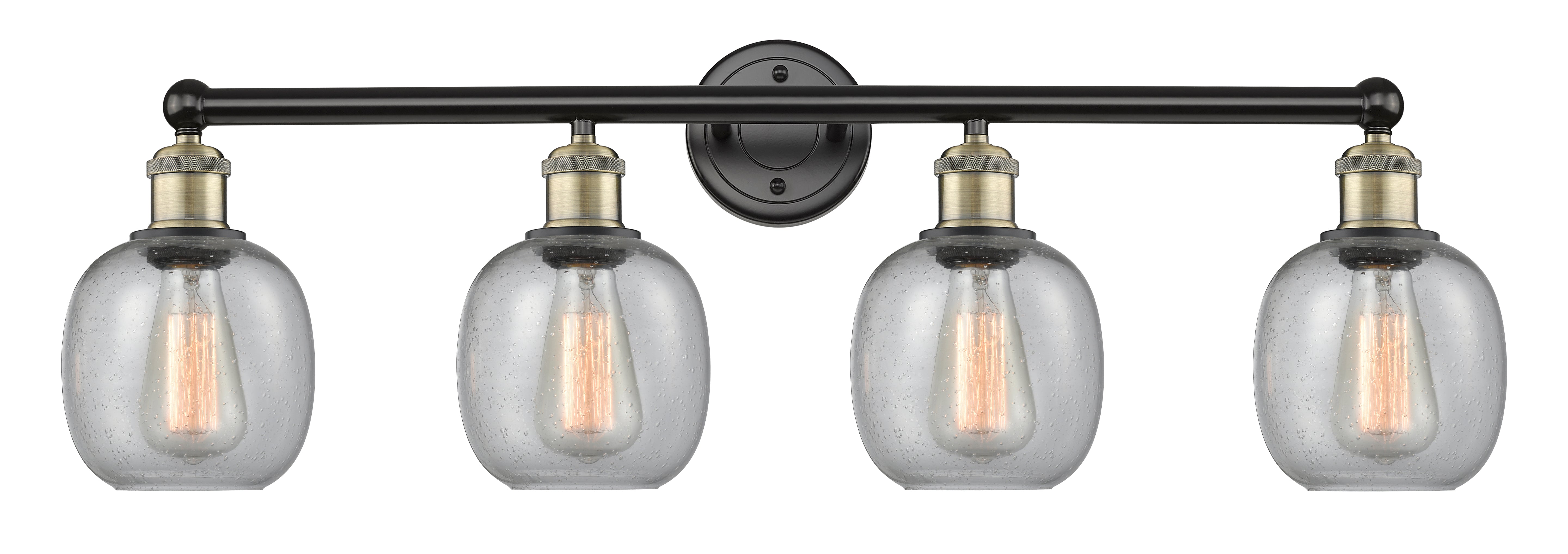 Edison Bath Vanity Light Cast Brass Finish