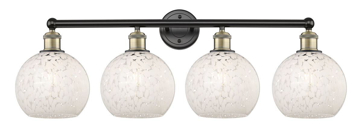 35-Inch 4-Light Bath Vanity Light 12.25-Inch High Dimmable