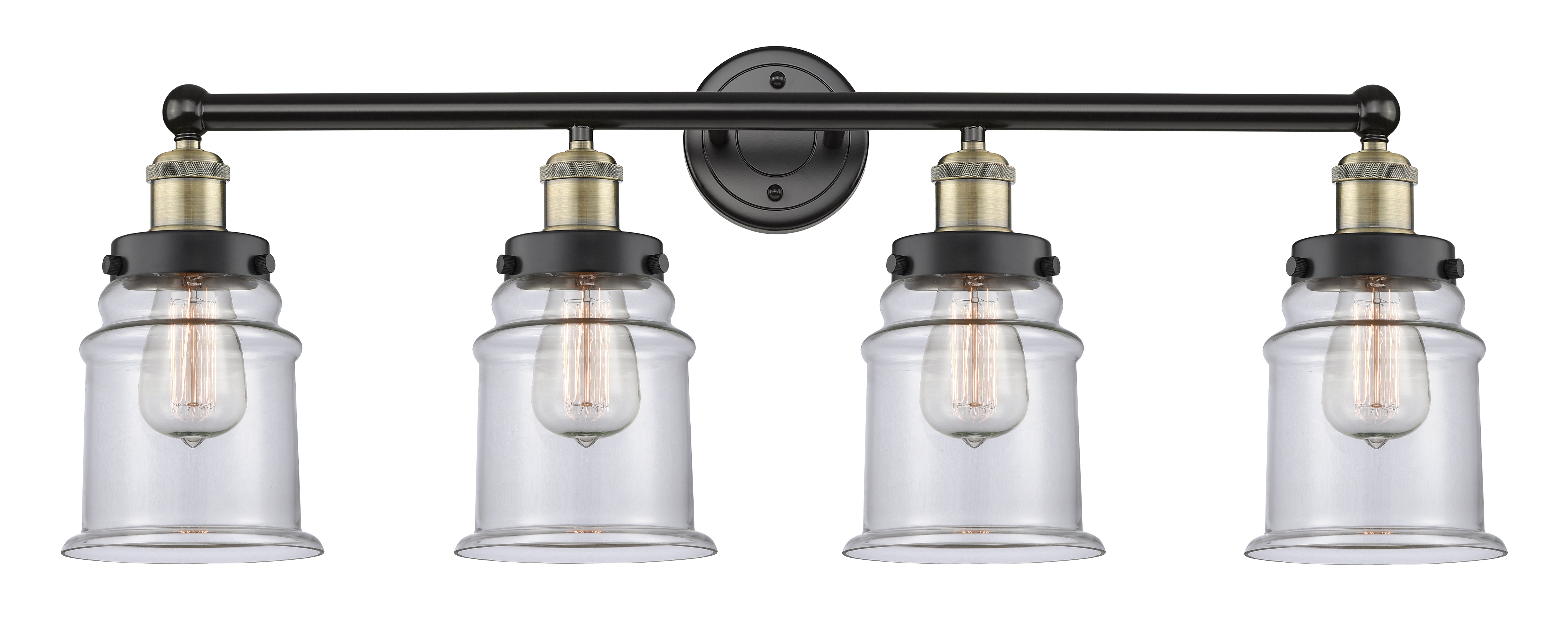 Edison Bath Vanity Light Cast Brass Steel