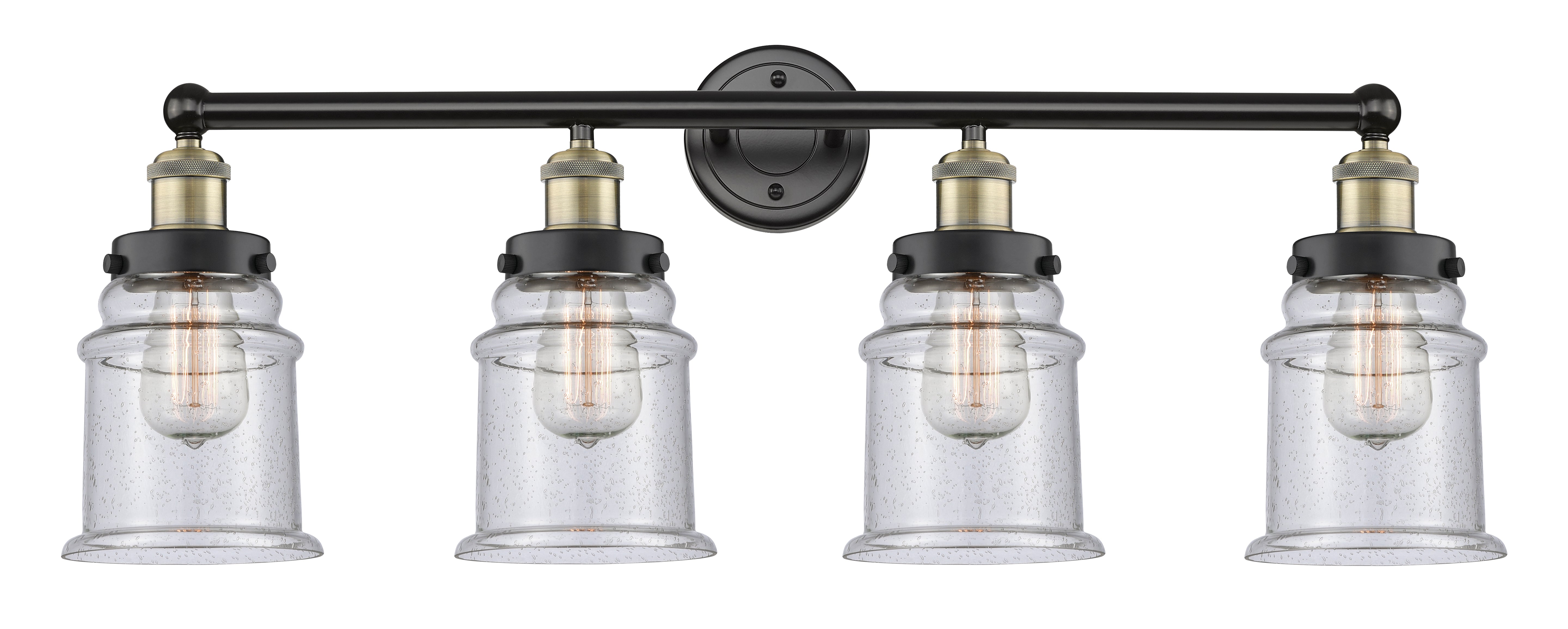 Edison Bath Vanity Light Cast Brass Steel