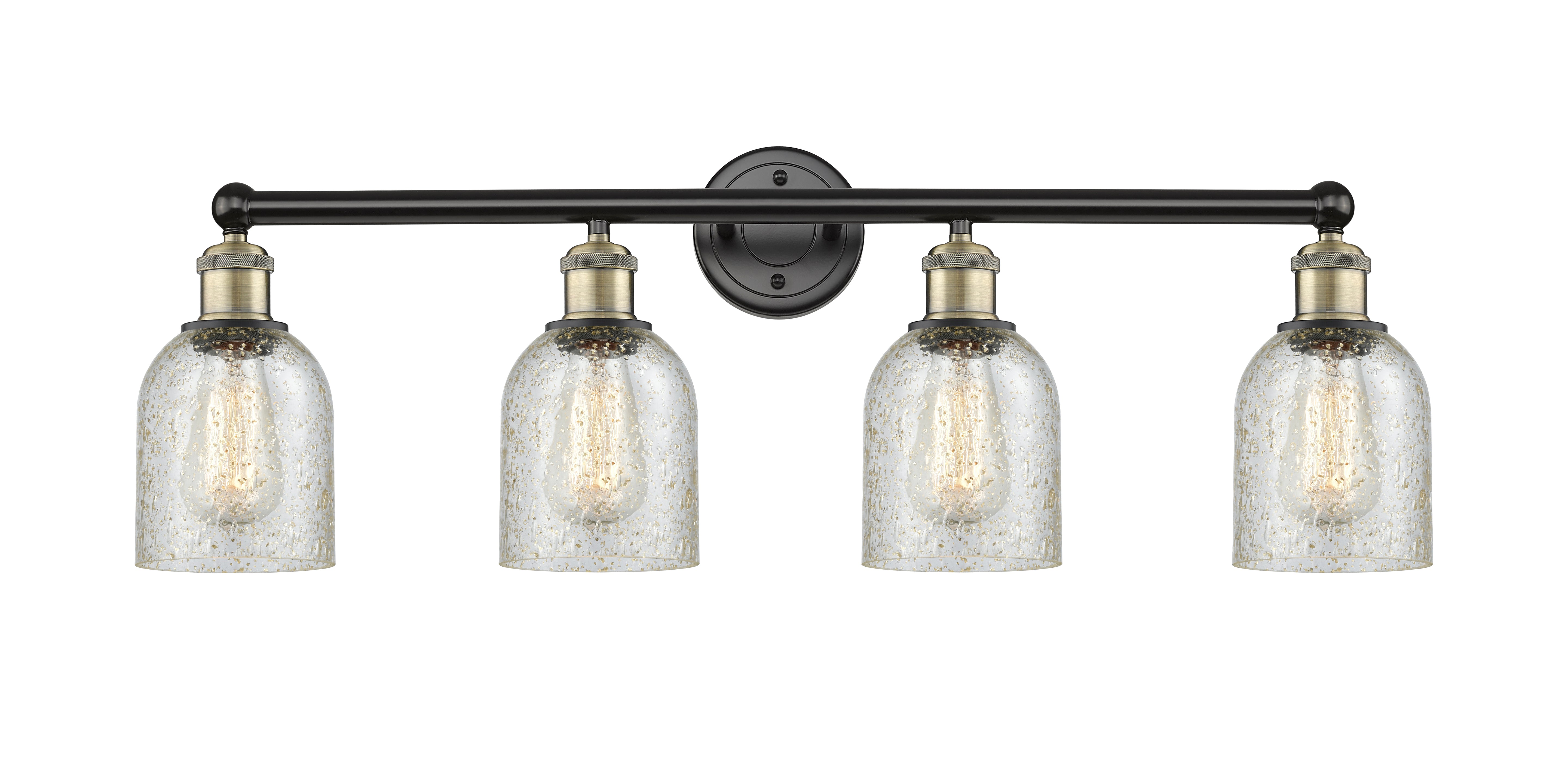Edison Bath Vanity Light Glass Steel