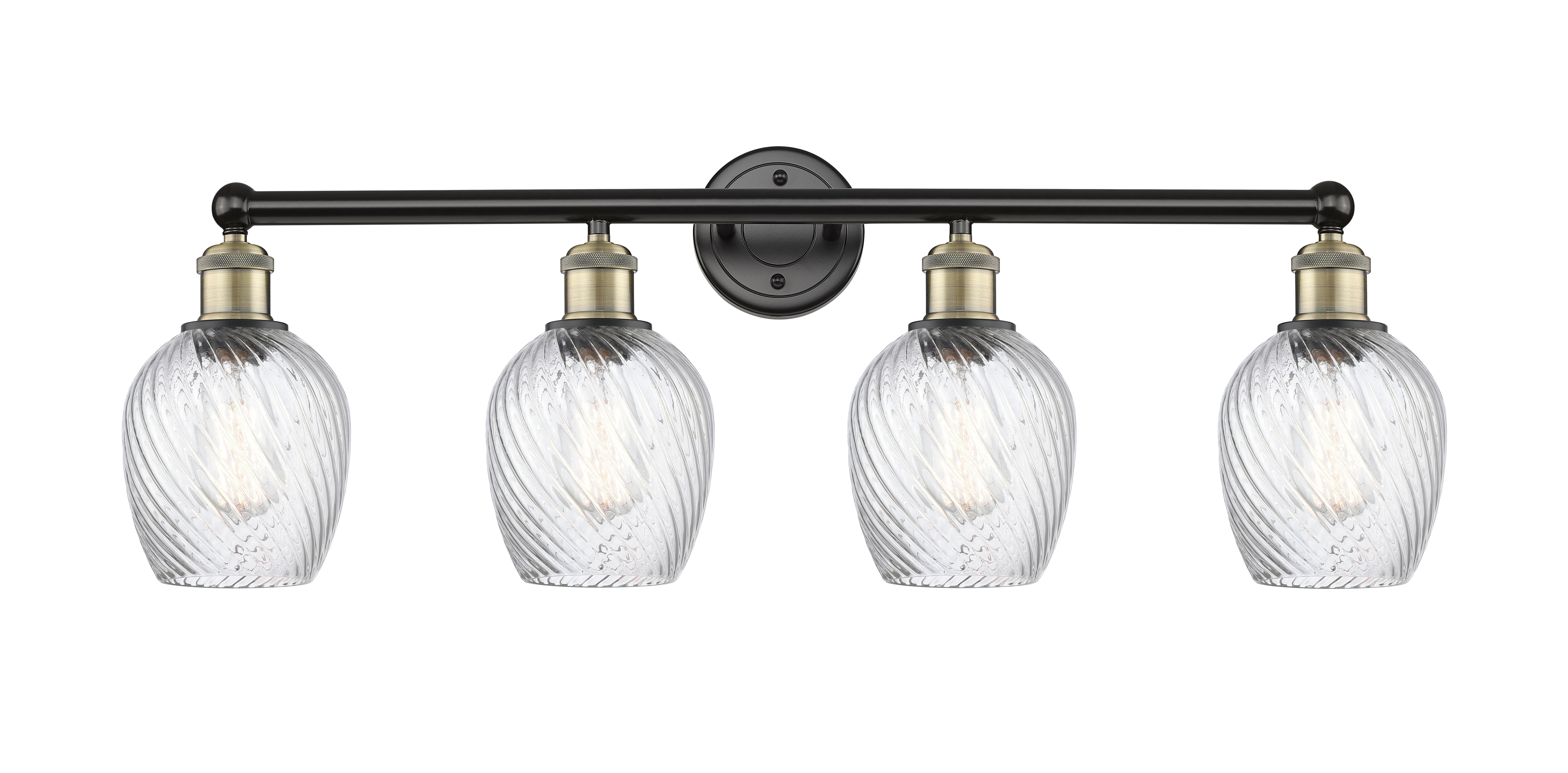 Edison Bath Vanity Light Cast Brass 33 Inch