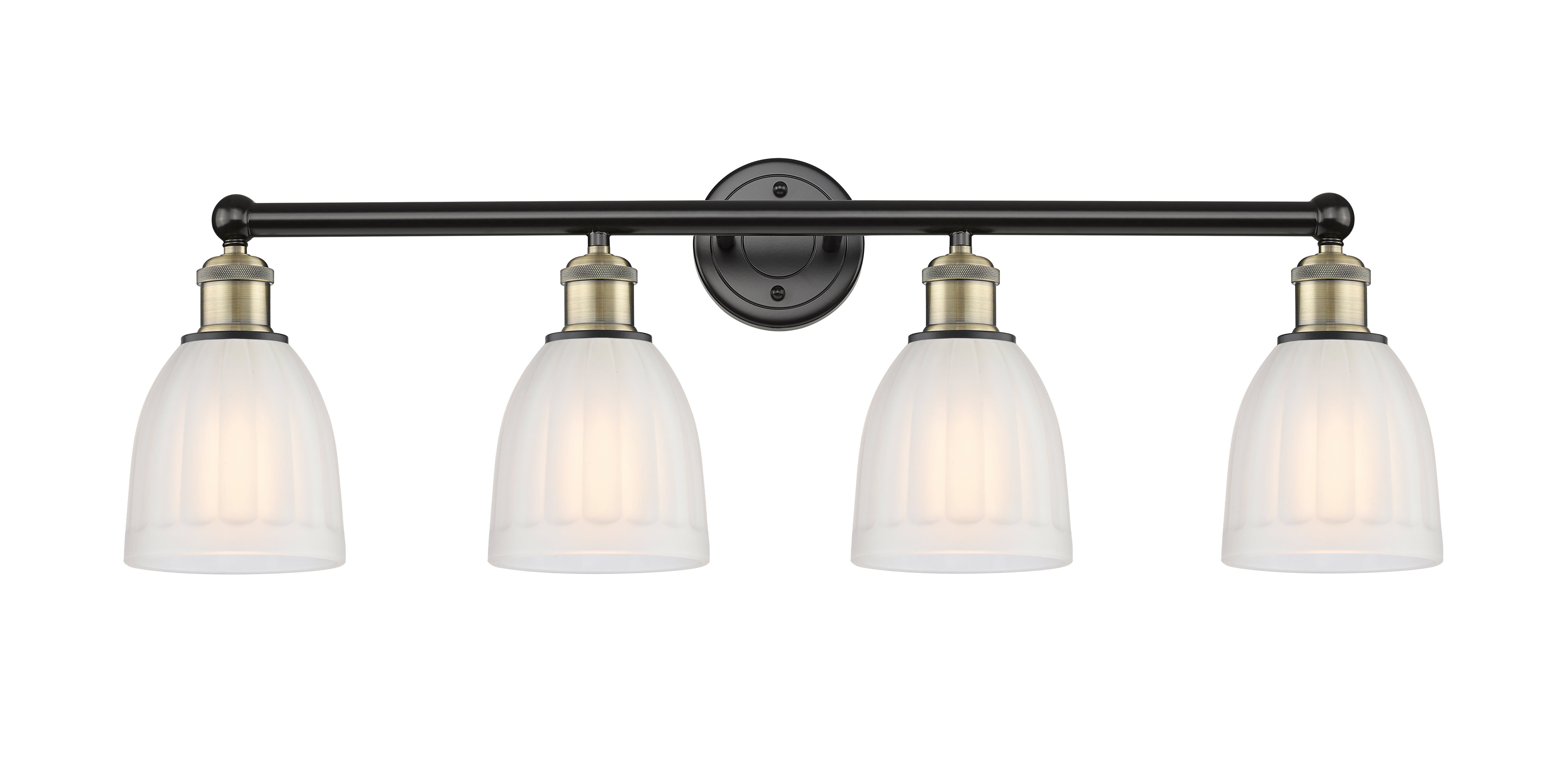 Edison Bath Vanity Light Cast Brass 35 Inch
