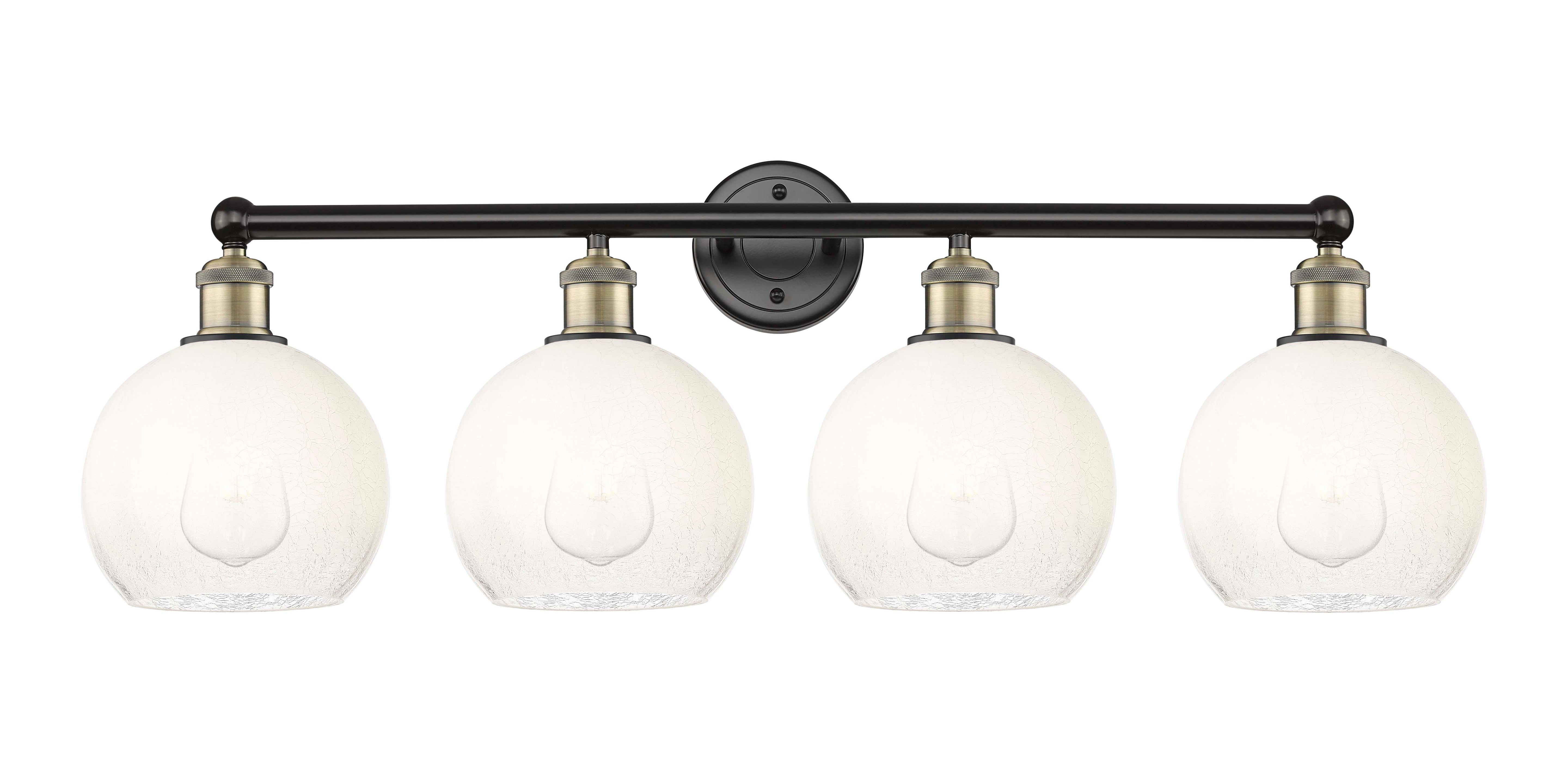 Edison Bath Vanity Light Cast Brass 33 Inch