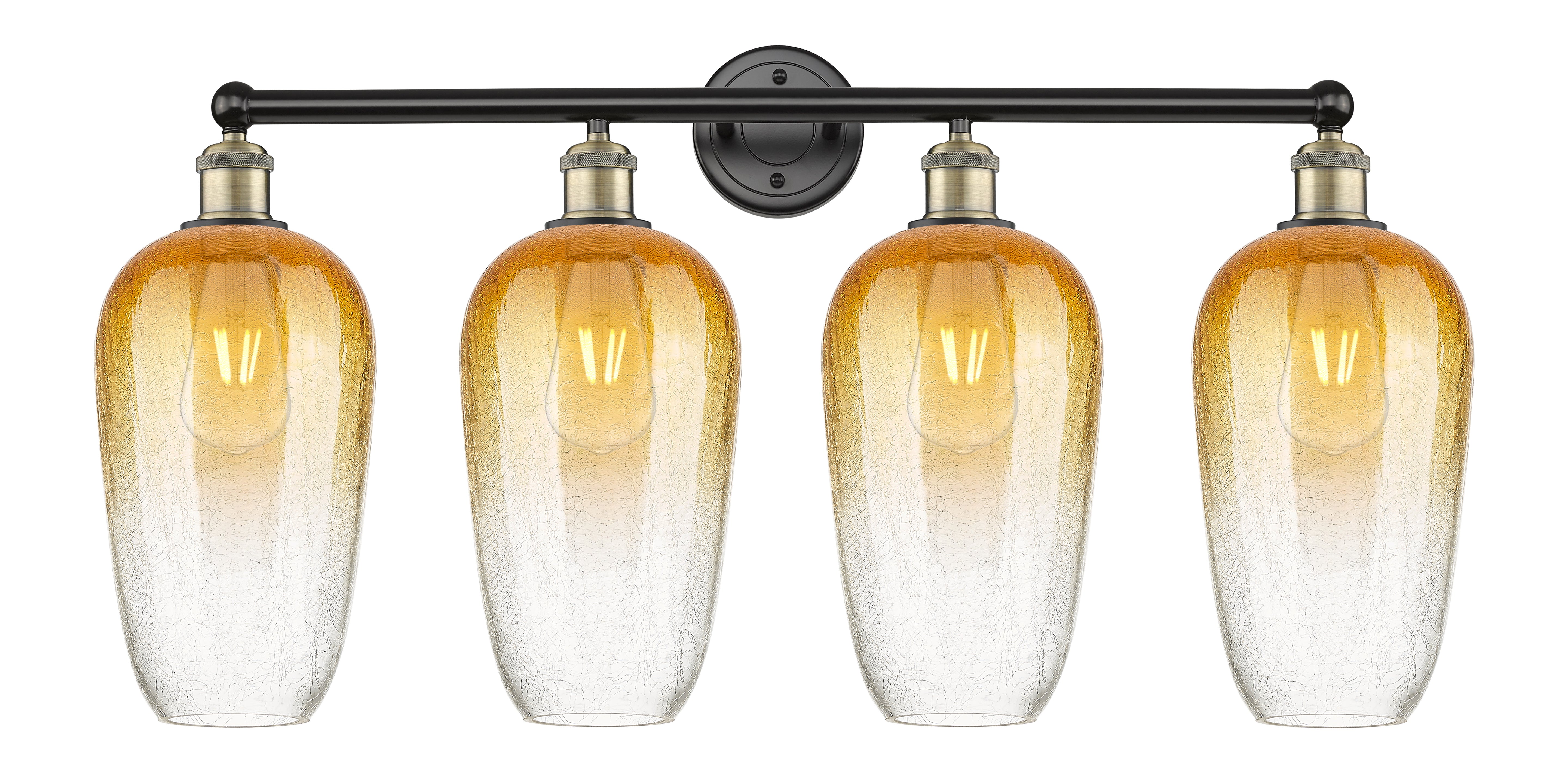 Edison Bath Vanity Light Cast Brass 34 Inch