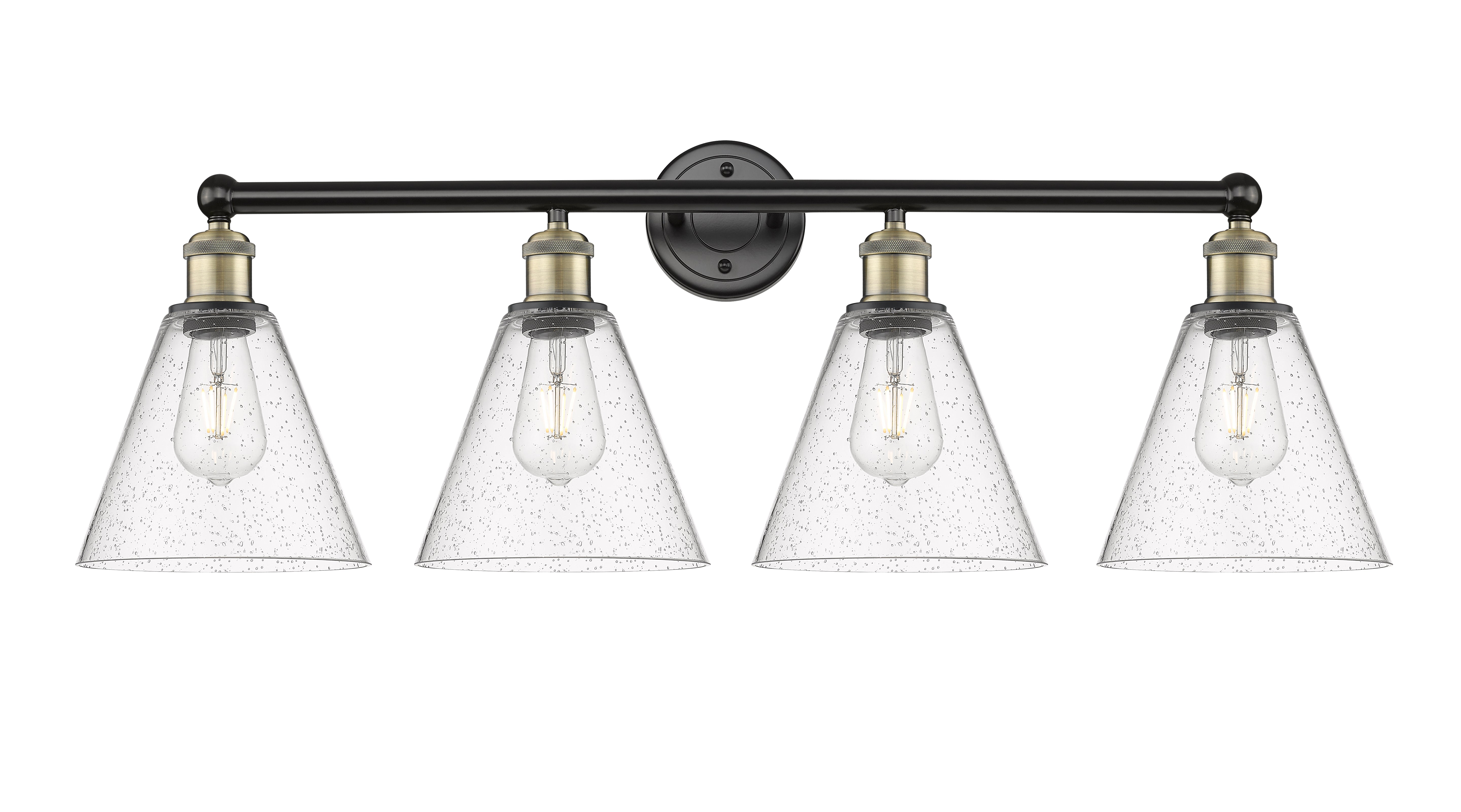 Edison Bath Vanity Light Cast Brass
