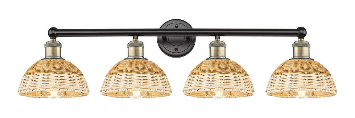 Bristol Natural II 35-Inch 4-Light Bath Vanity Light