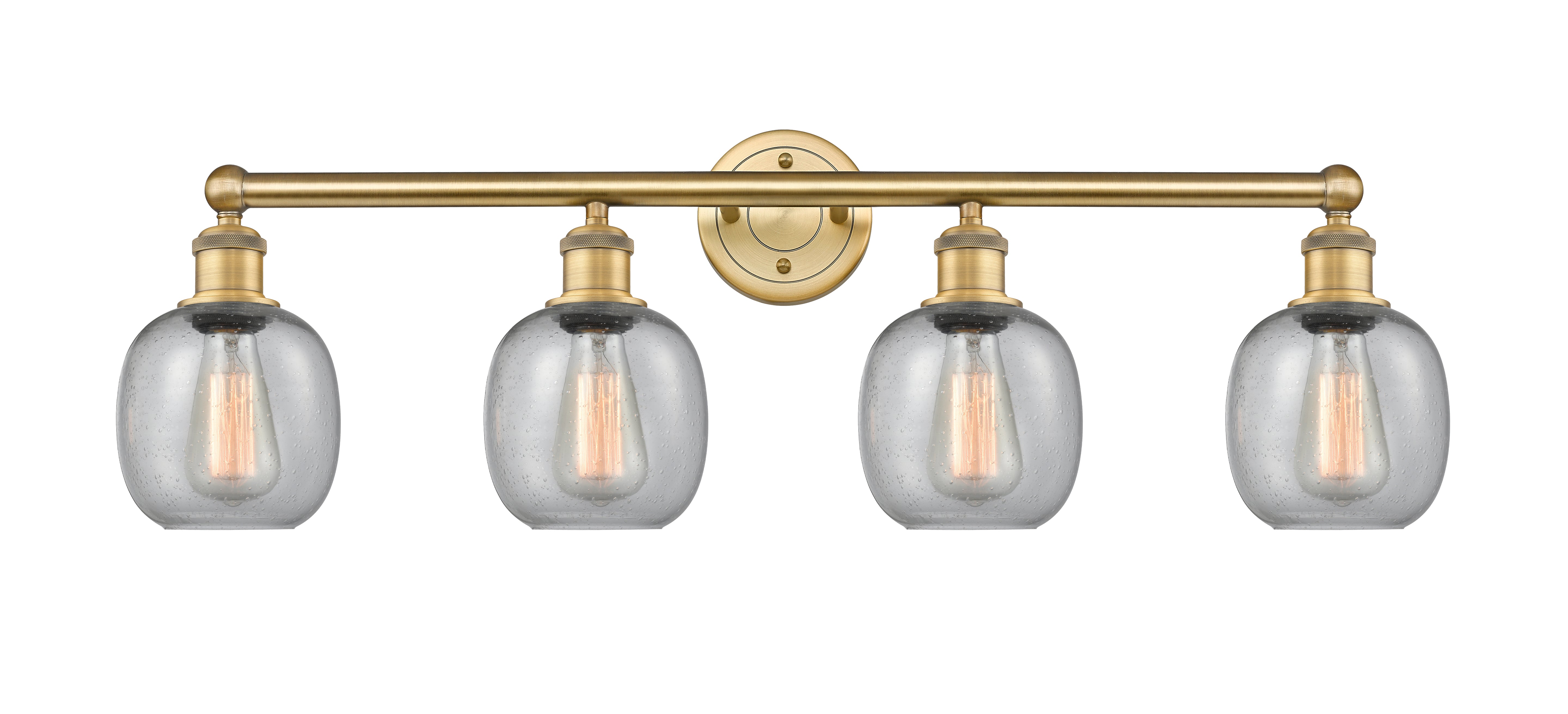 Edison Bath Vanity Light Cast Brass Finish