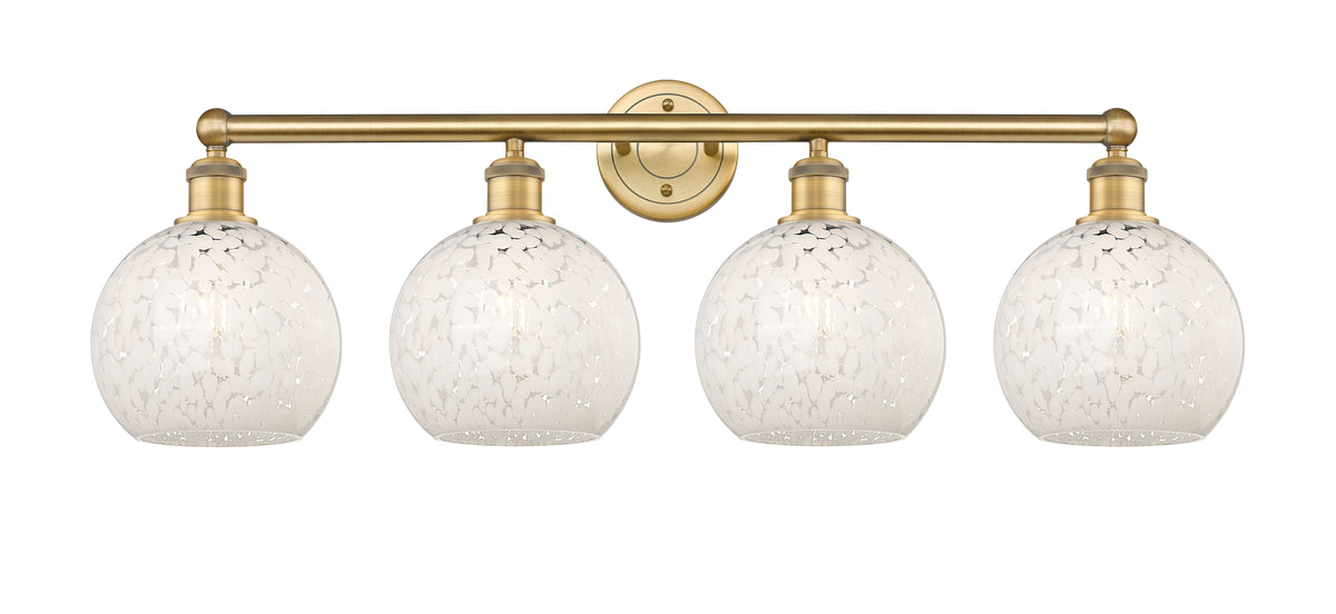 35-Inch 4-Light Bath Vanity Light 12.25-Inch High Dimmable