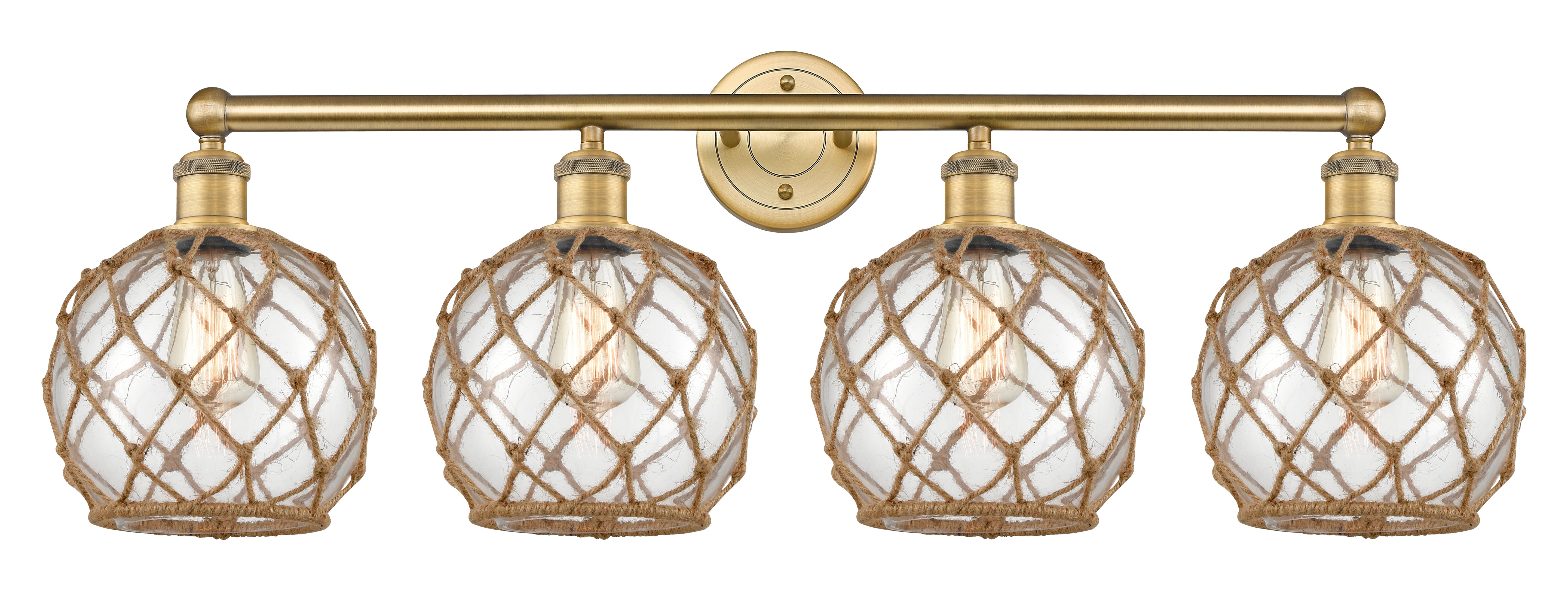 Edison Bath Vanity Light Cast Brass