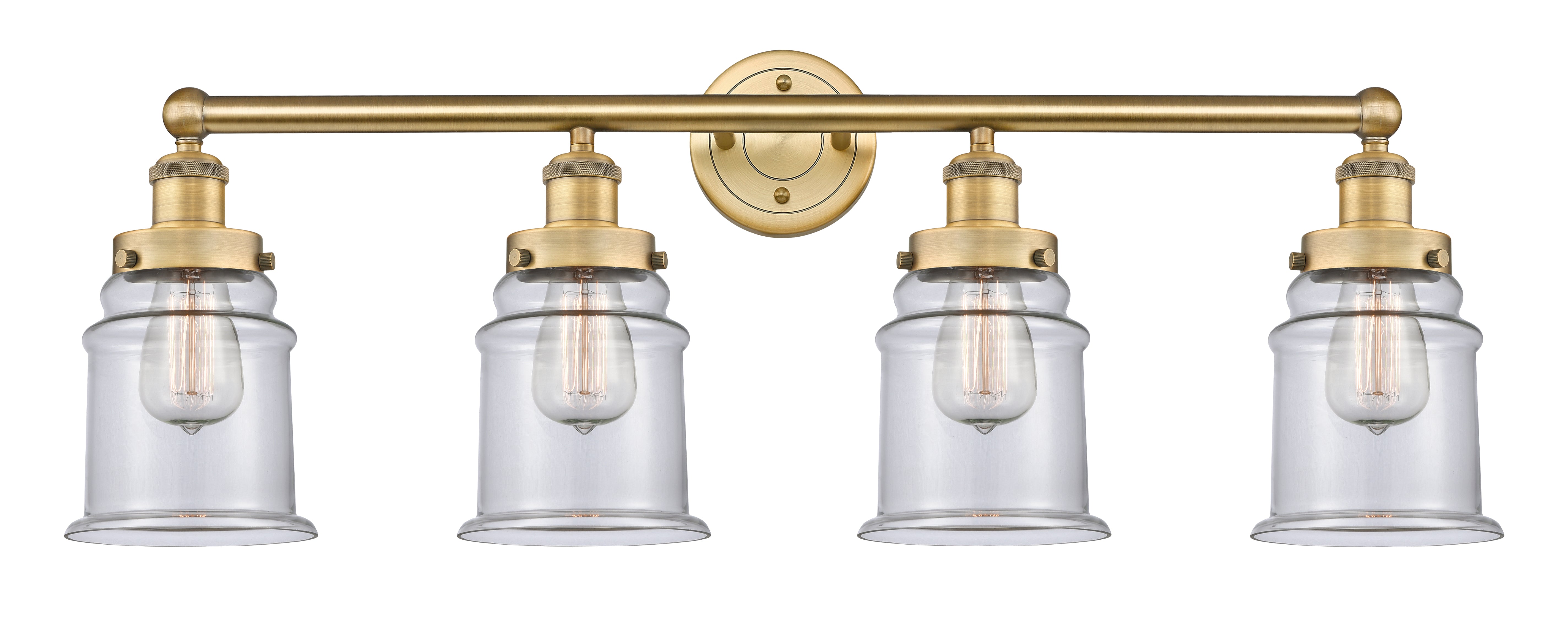 Edison Bath Vanity Light Cast Brass Steel
