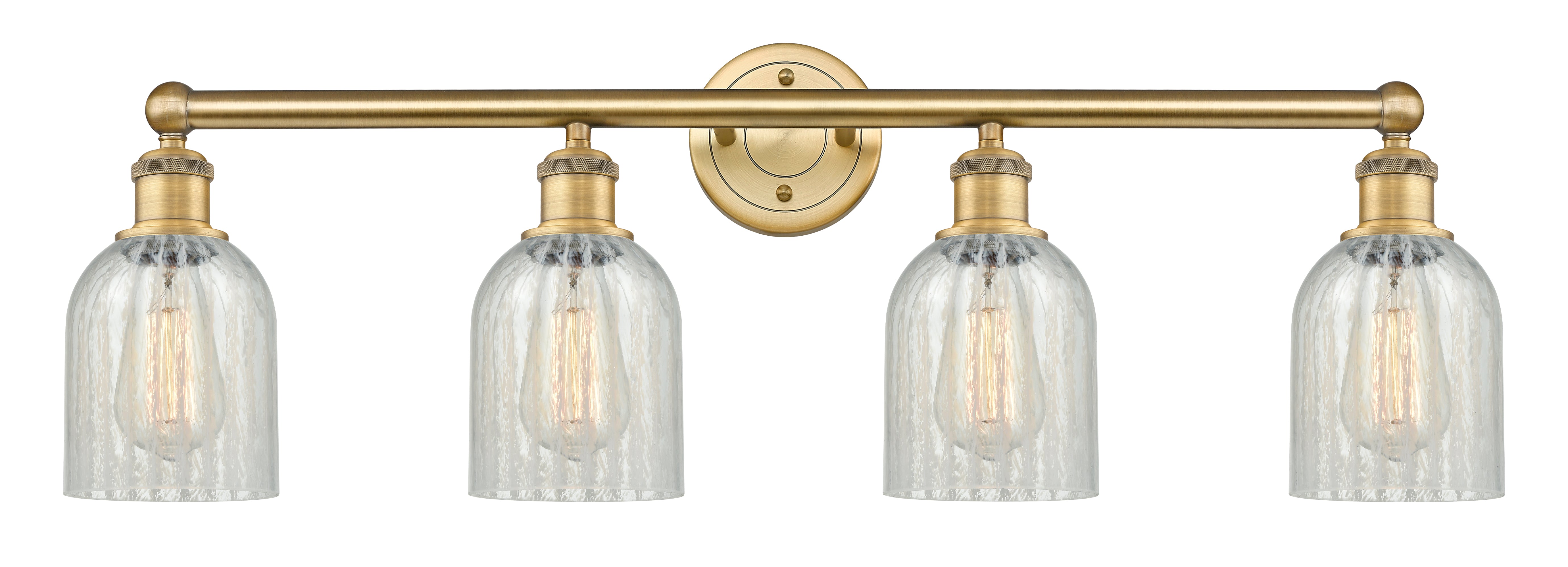 Edison Bath Vanity Light Glass Steel