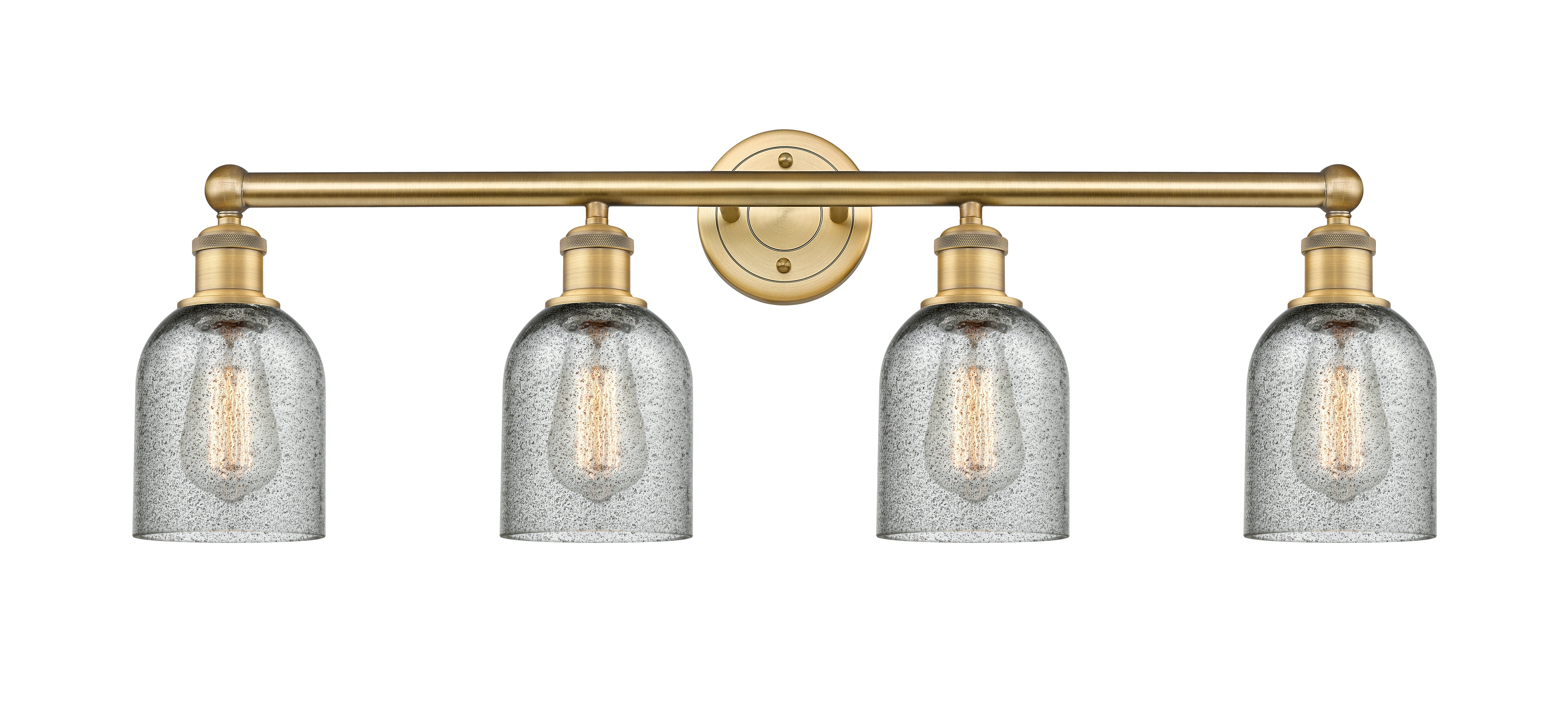 Edison Bath Vanity Light Glass Steel