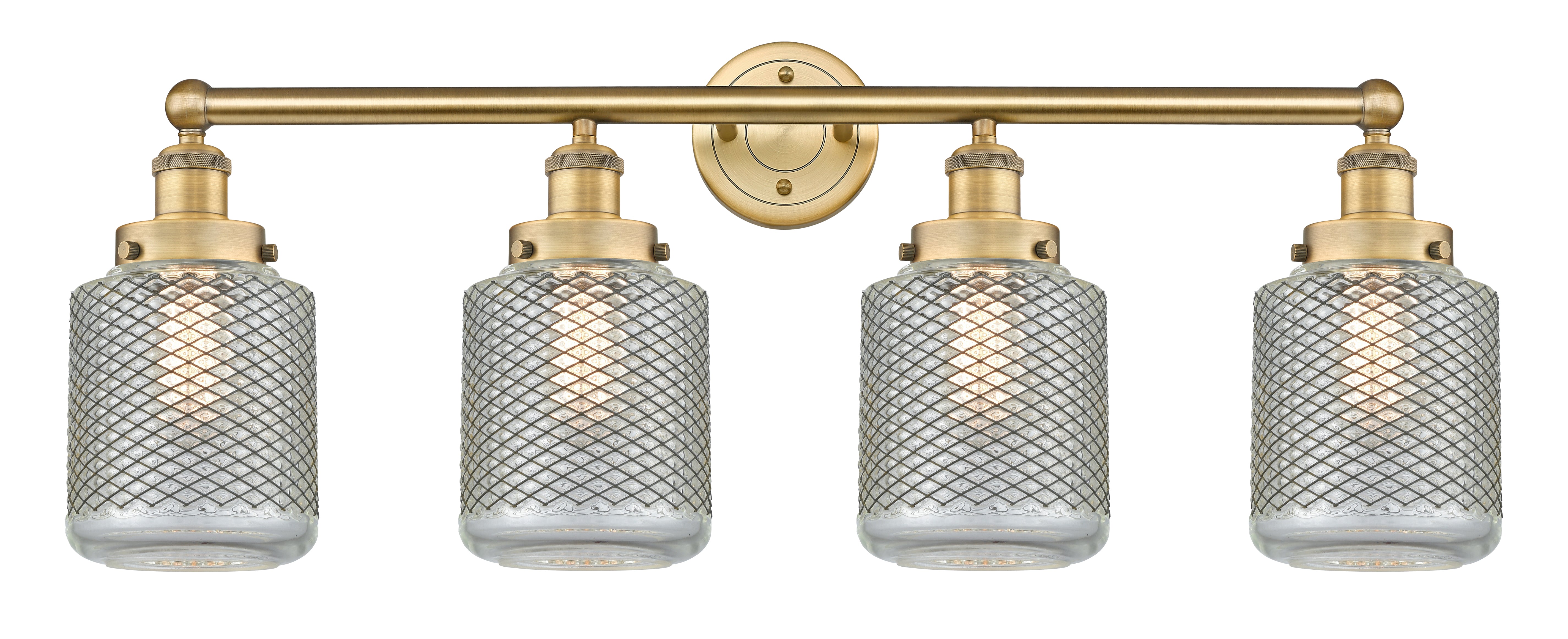 Edison Bath Vanity Light Cast Brass Finish