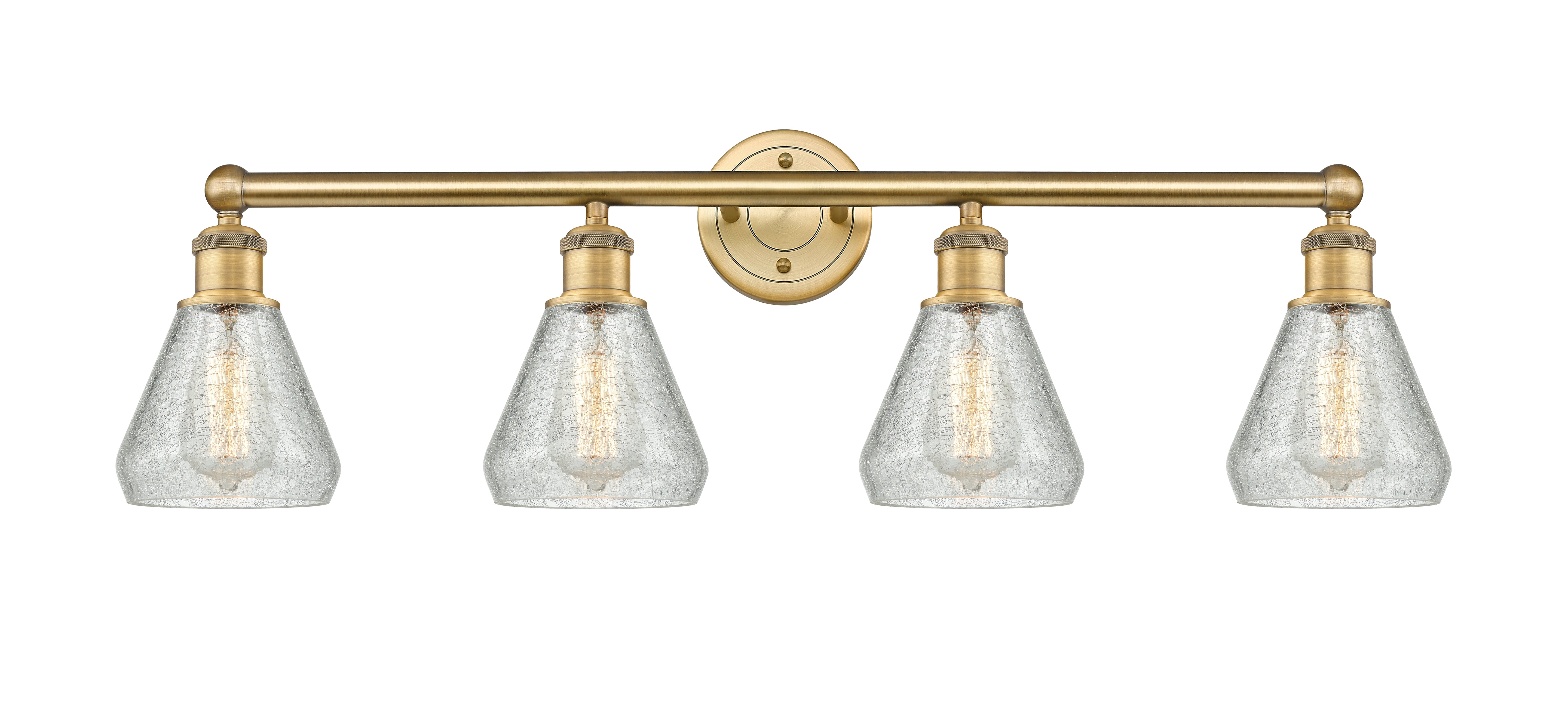 Edison Bath Vanity Light Cast Brass