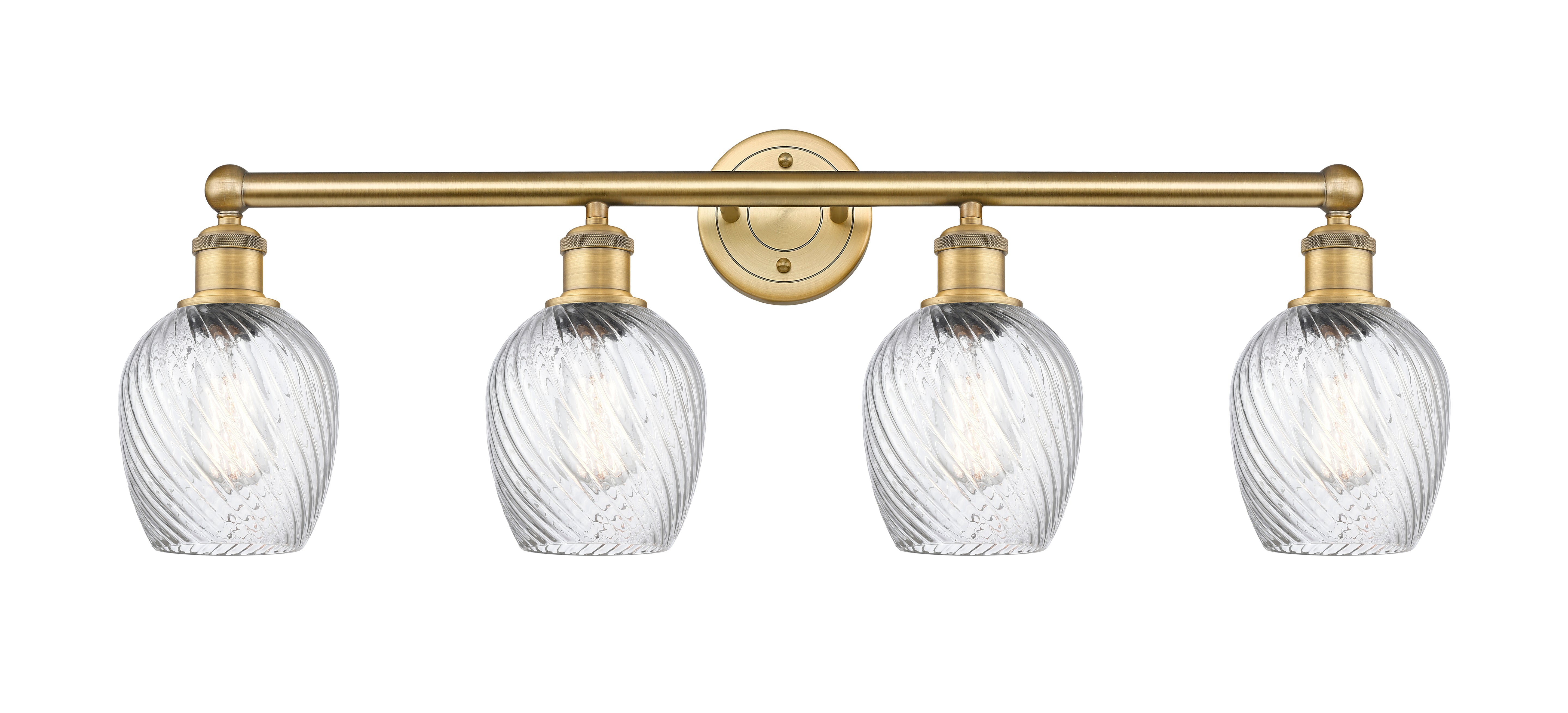 Edison Bath Vanity Light Cast Brass 33 Inch