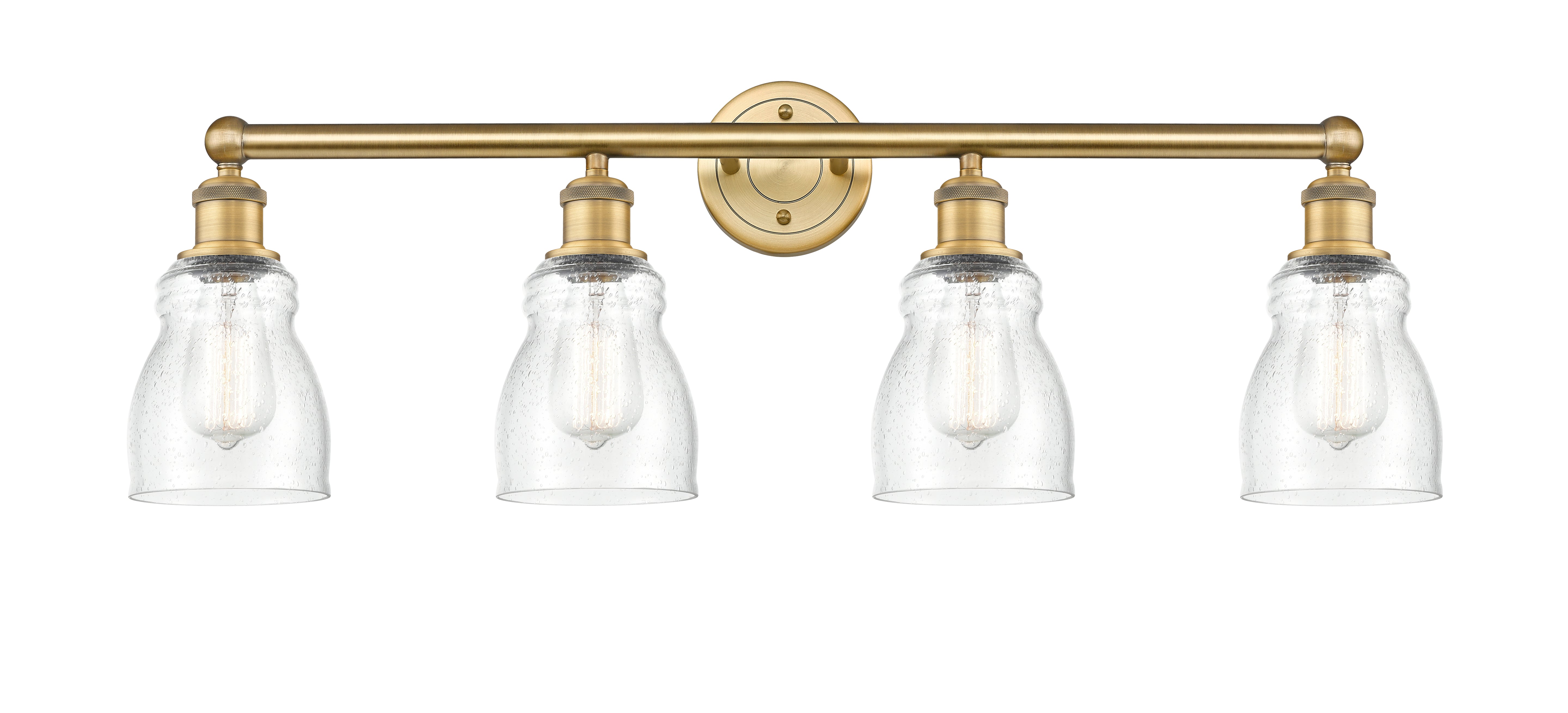 Edison Bath Vanity Light Cast Brass Finish