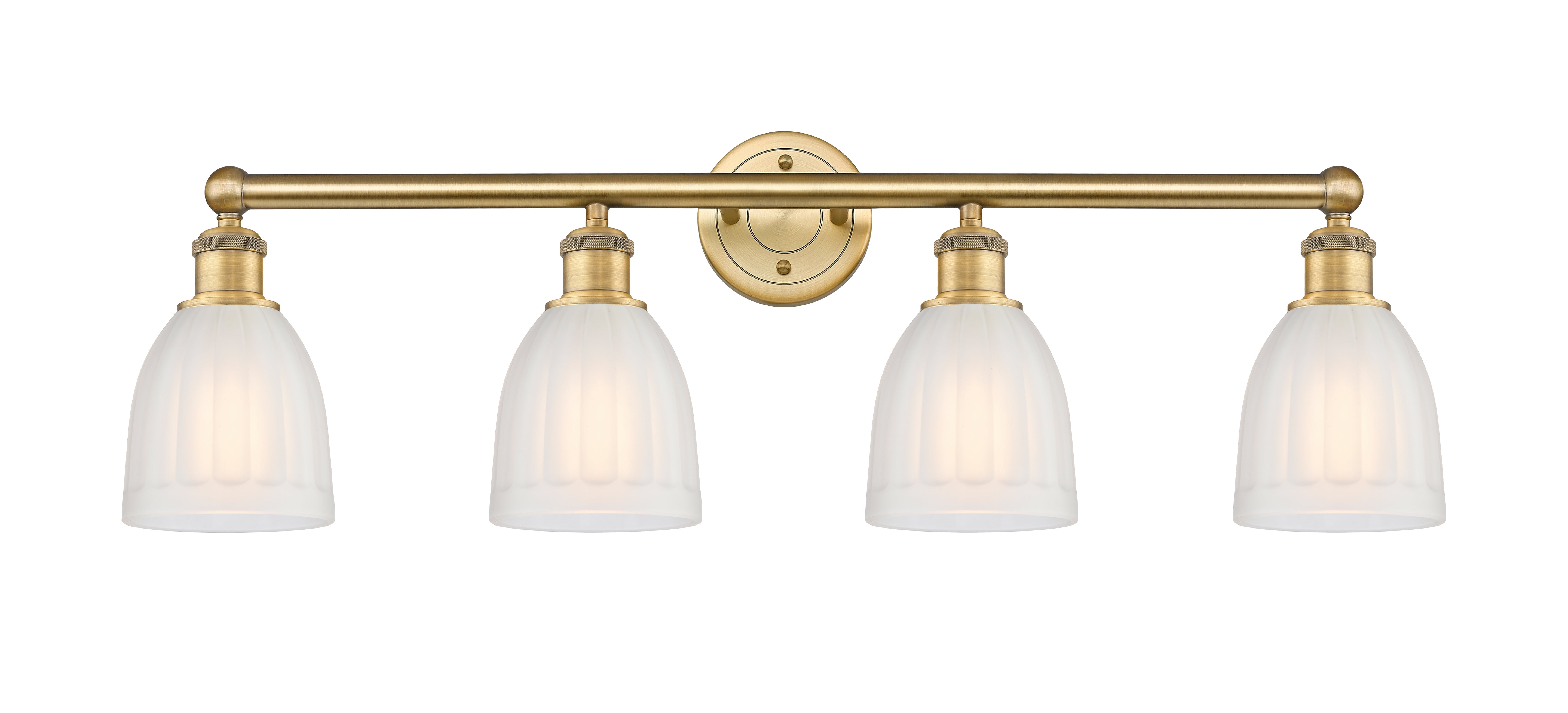 Edison Bath Vanity Light Cast Brass 35 Inch