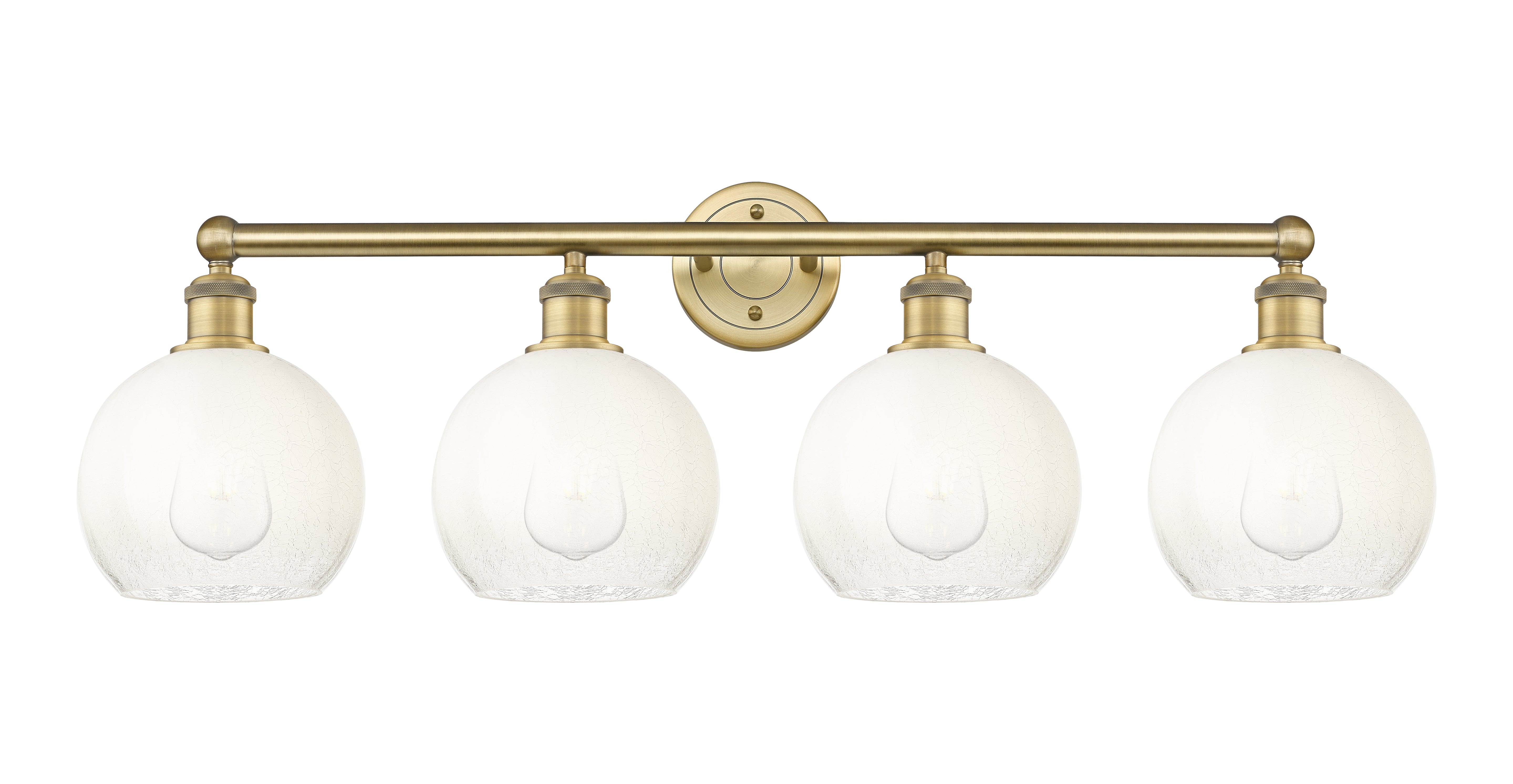 Edison Bath Vanity Light Cast Brass 33 Inch