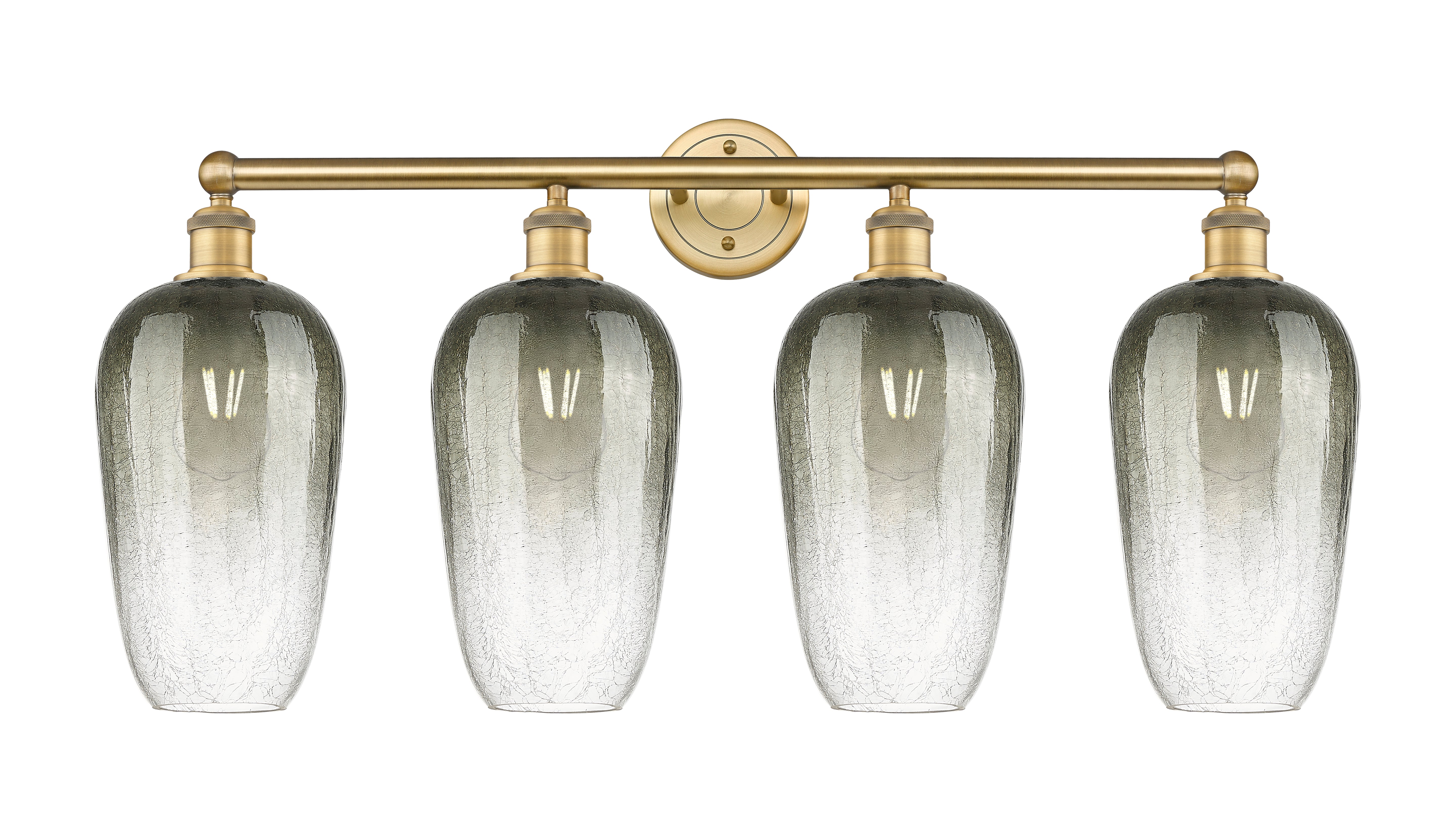 Edison Bath Vanity Light Cast Brass 34 Inch