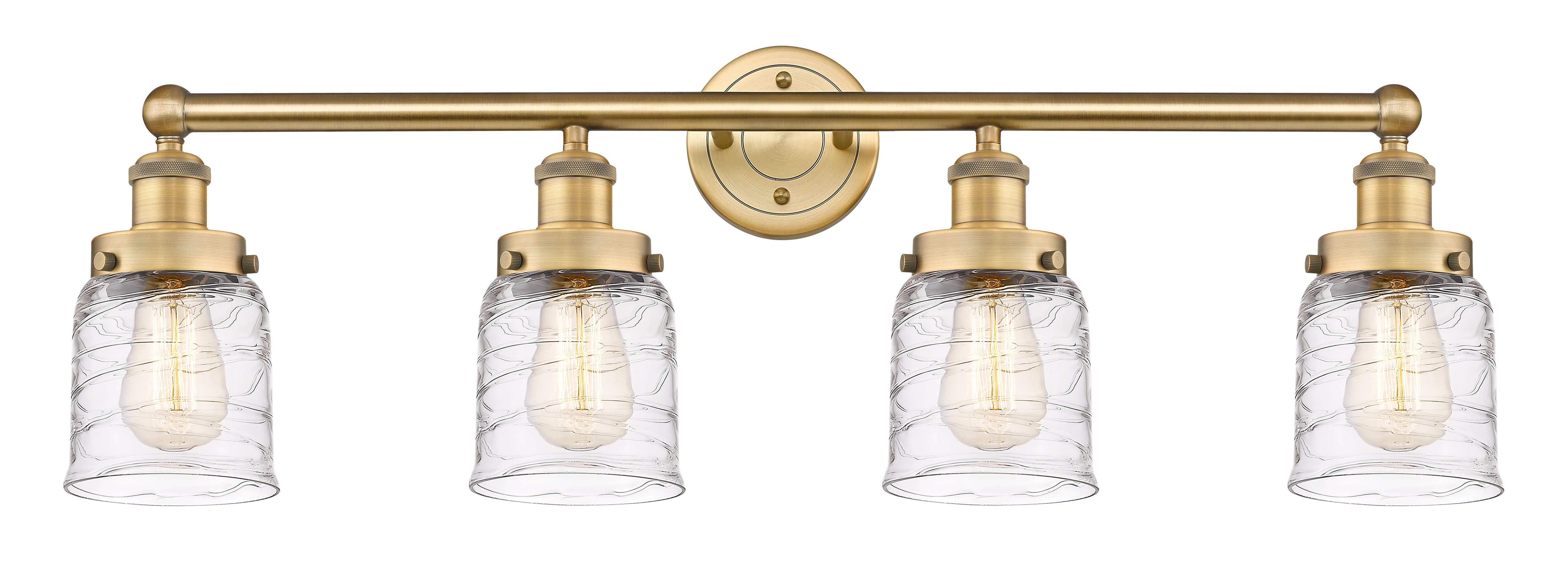 Edison Bath Vanity Light Cast Brass