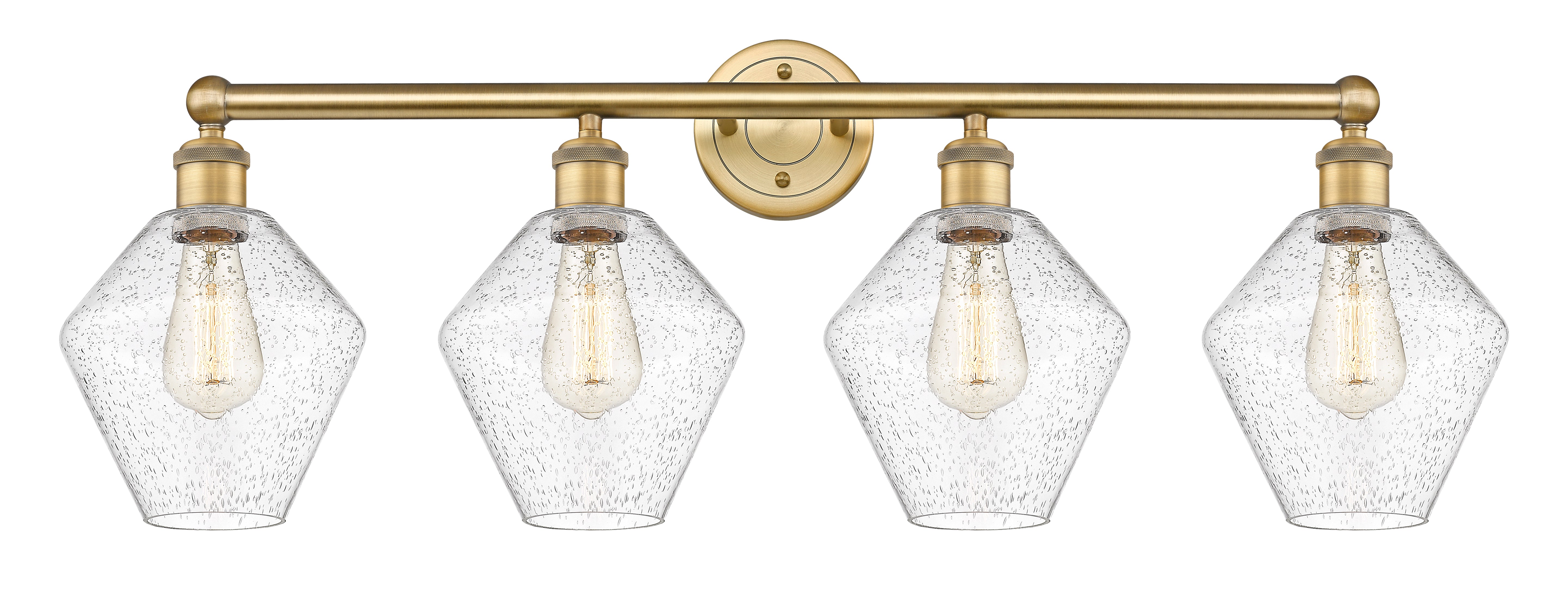 Edison Bath Vanity Light Cast Brass