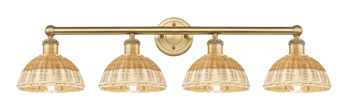 Bristol Natural II 35-Inch 4-Light Bath Vanity Light
