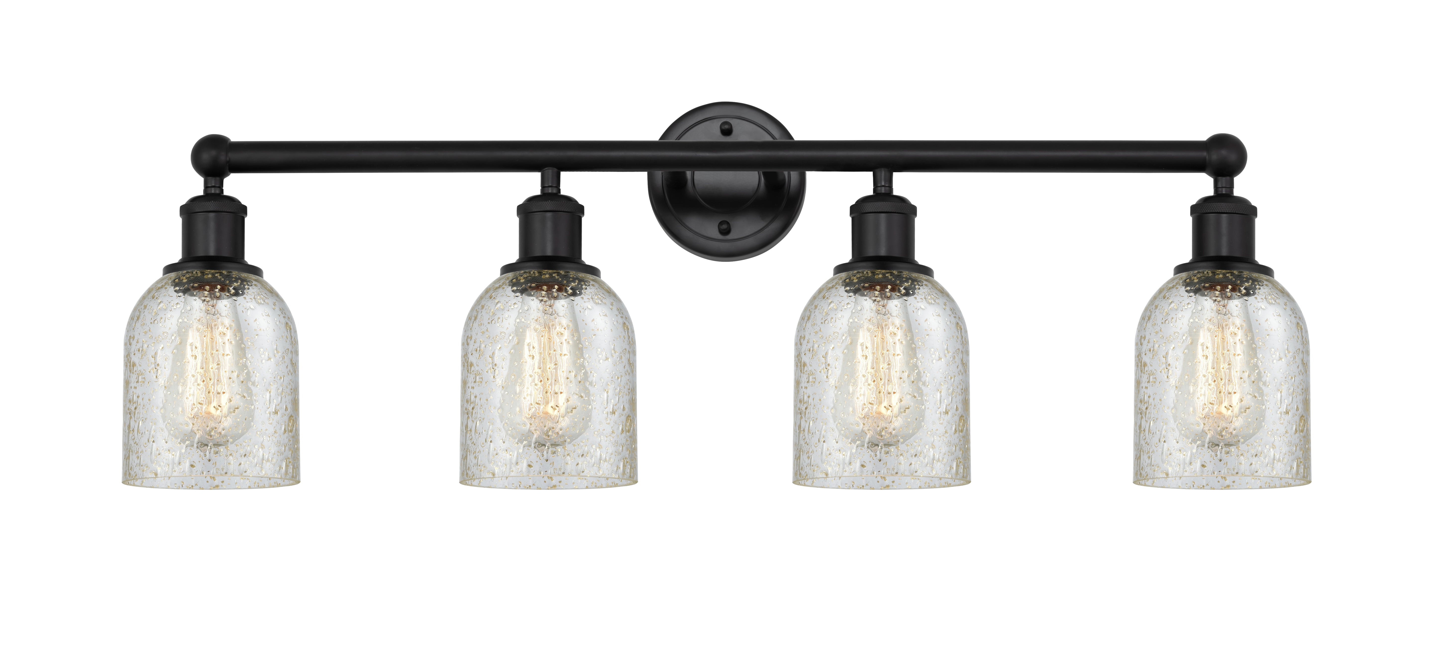 Edison Bath Vanity Light Glass Steel