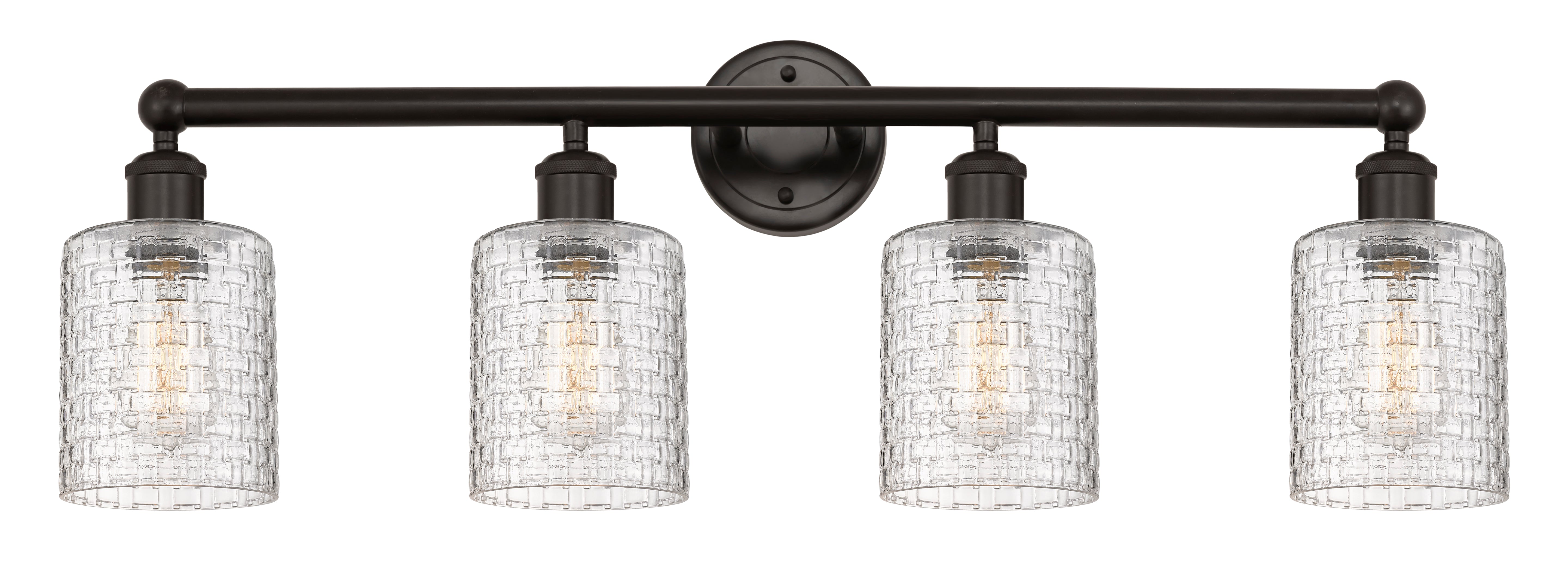 Edison Bath Vanity Light 32 Inch Brass