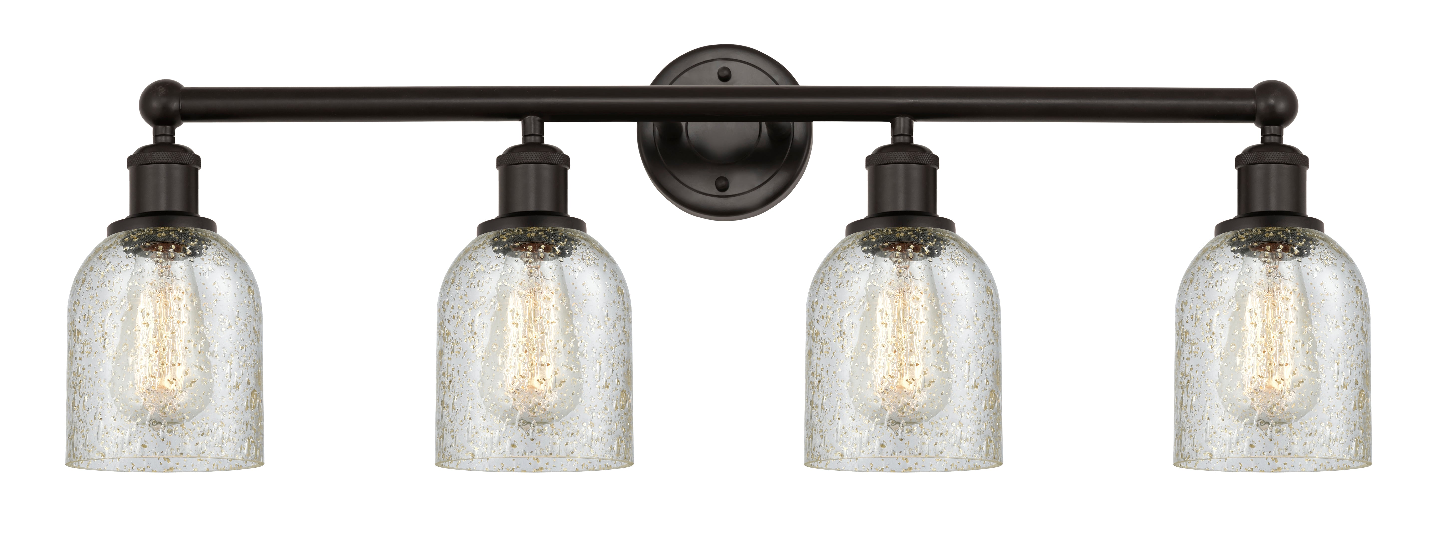 Edison Bath Vanity Light Glass Steel
