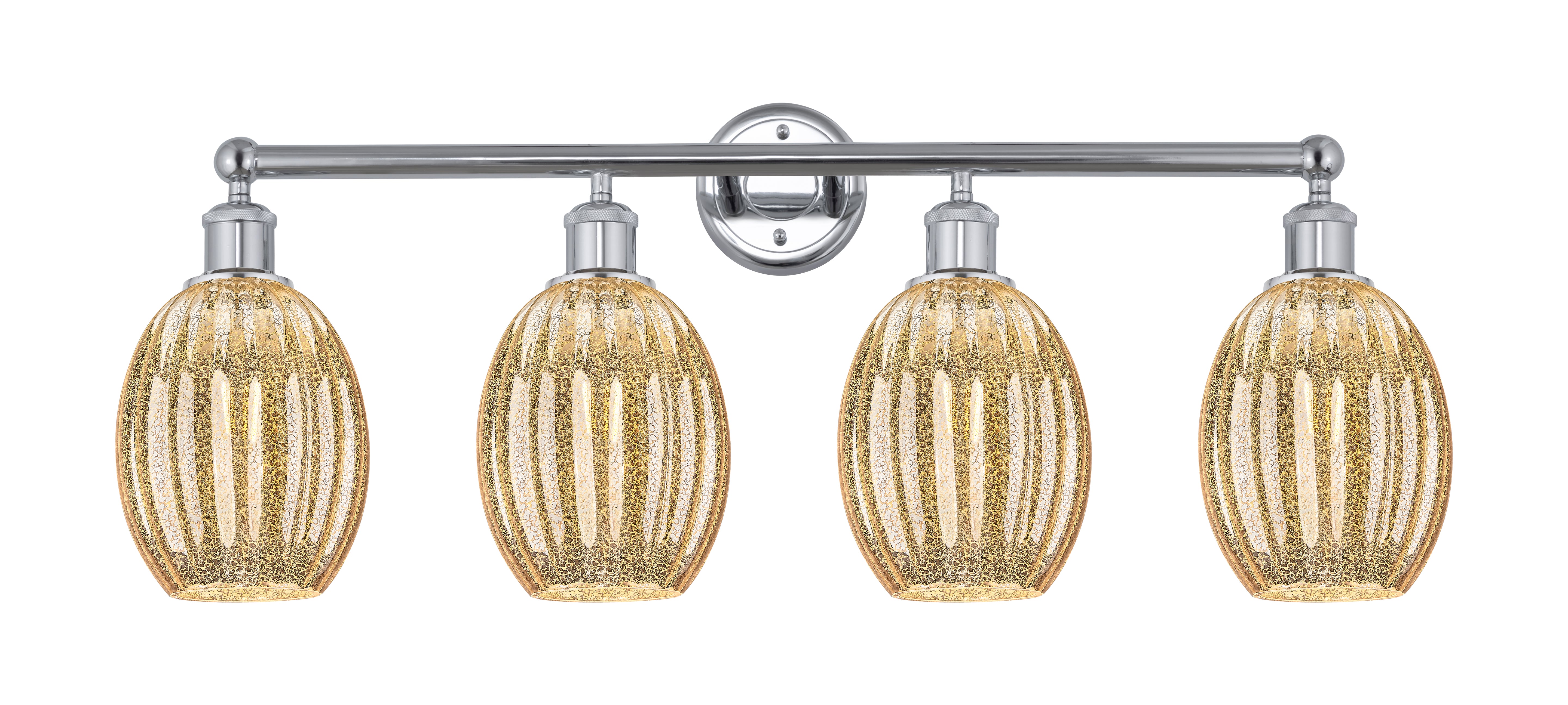 Edison Bath Vanity Light Cast Brass Glass