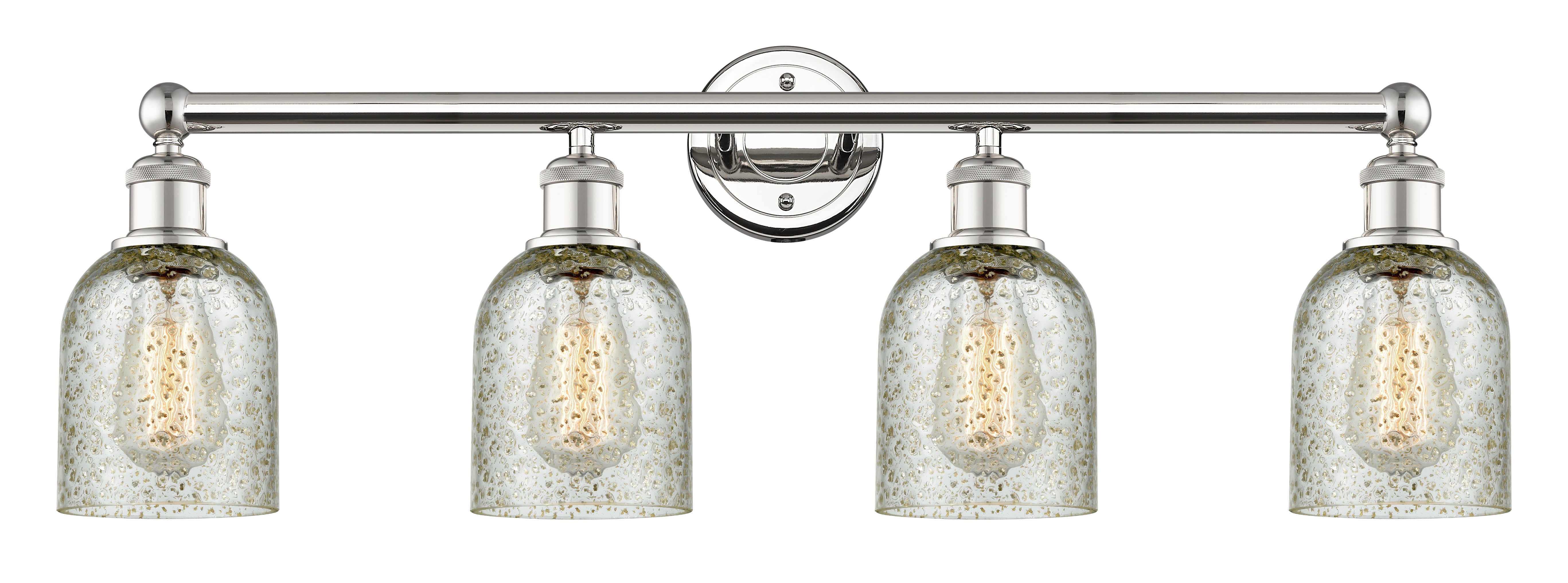 Edison Bath Vanity Light Glass Steel