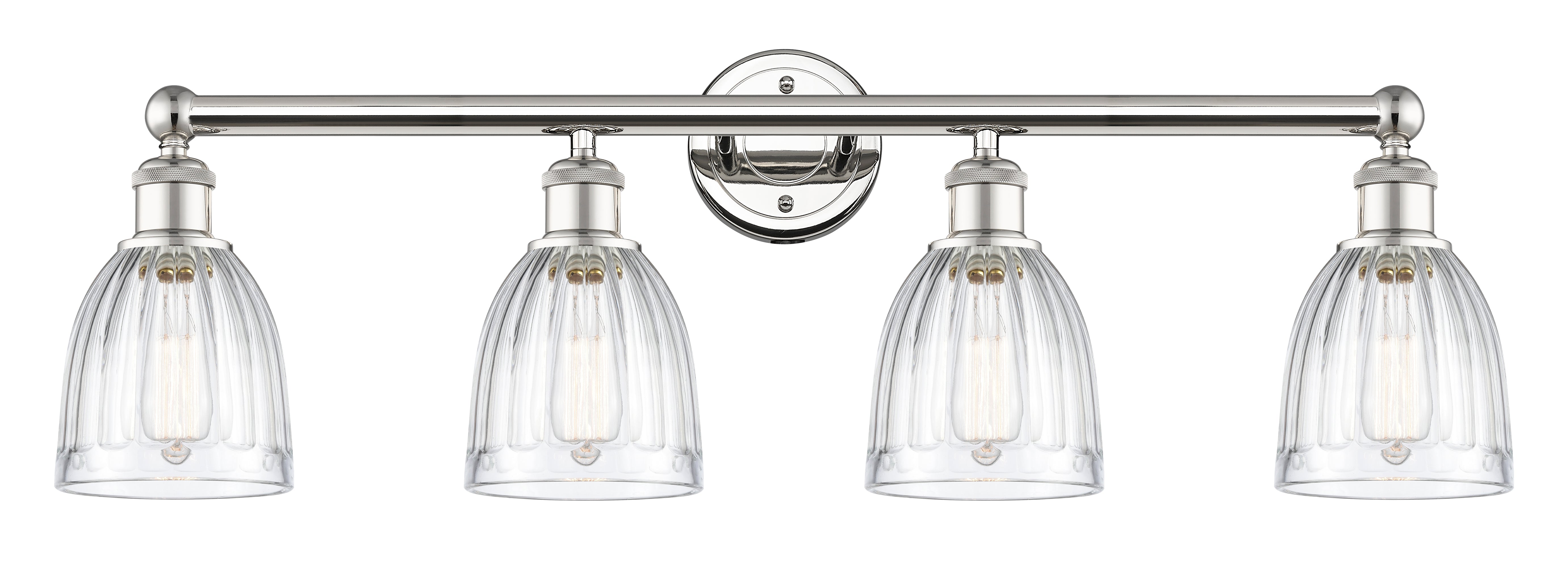 Edison Bath Vanity Light Cast Brass 35 Inch
