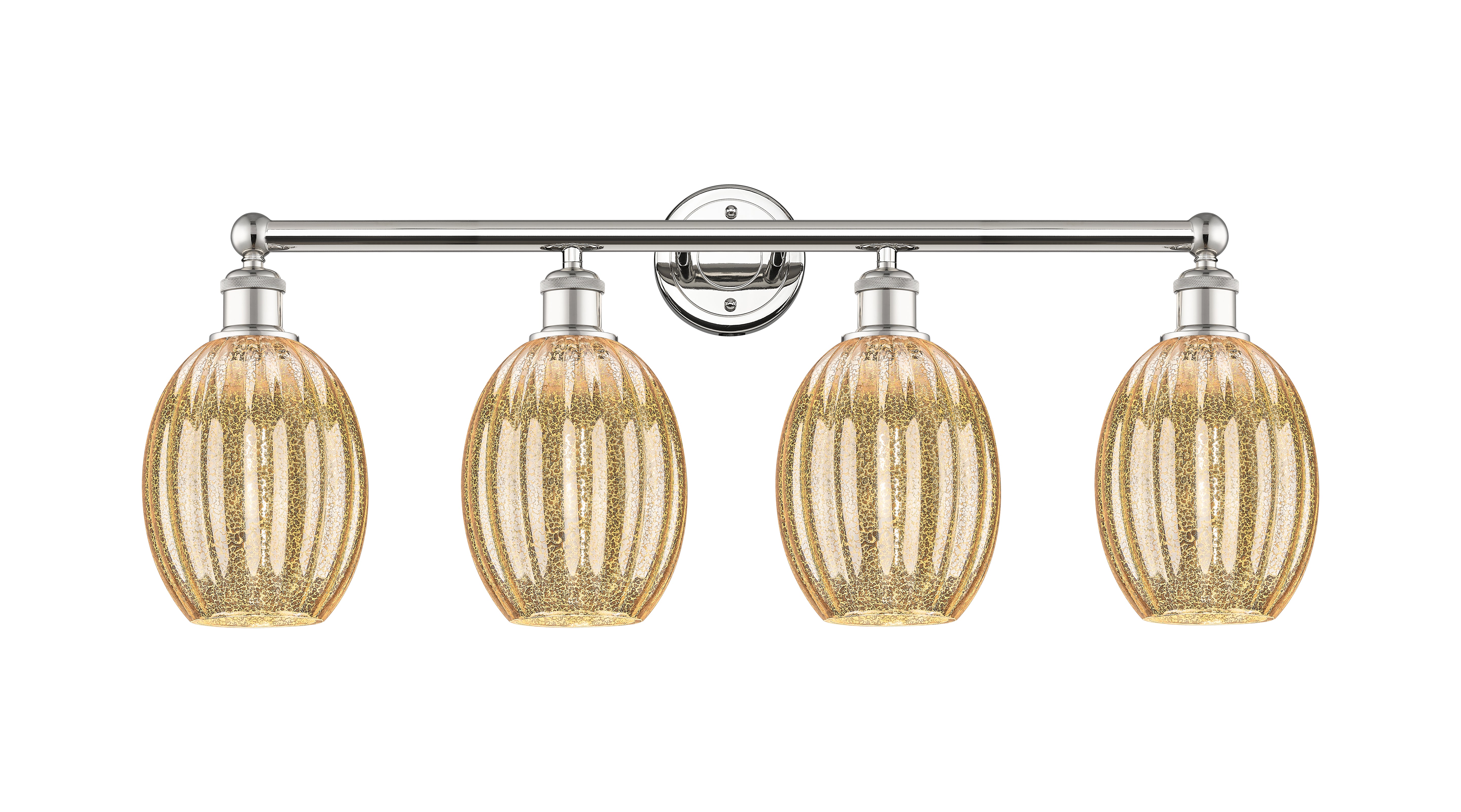 Edison Bath Vanity Light Cast Brass Glass