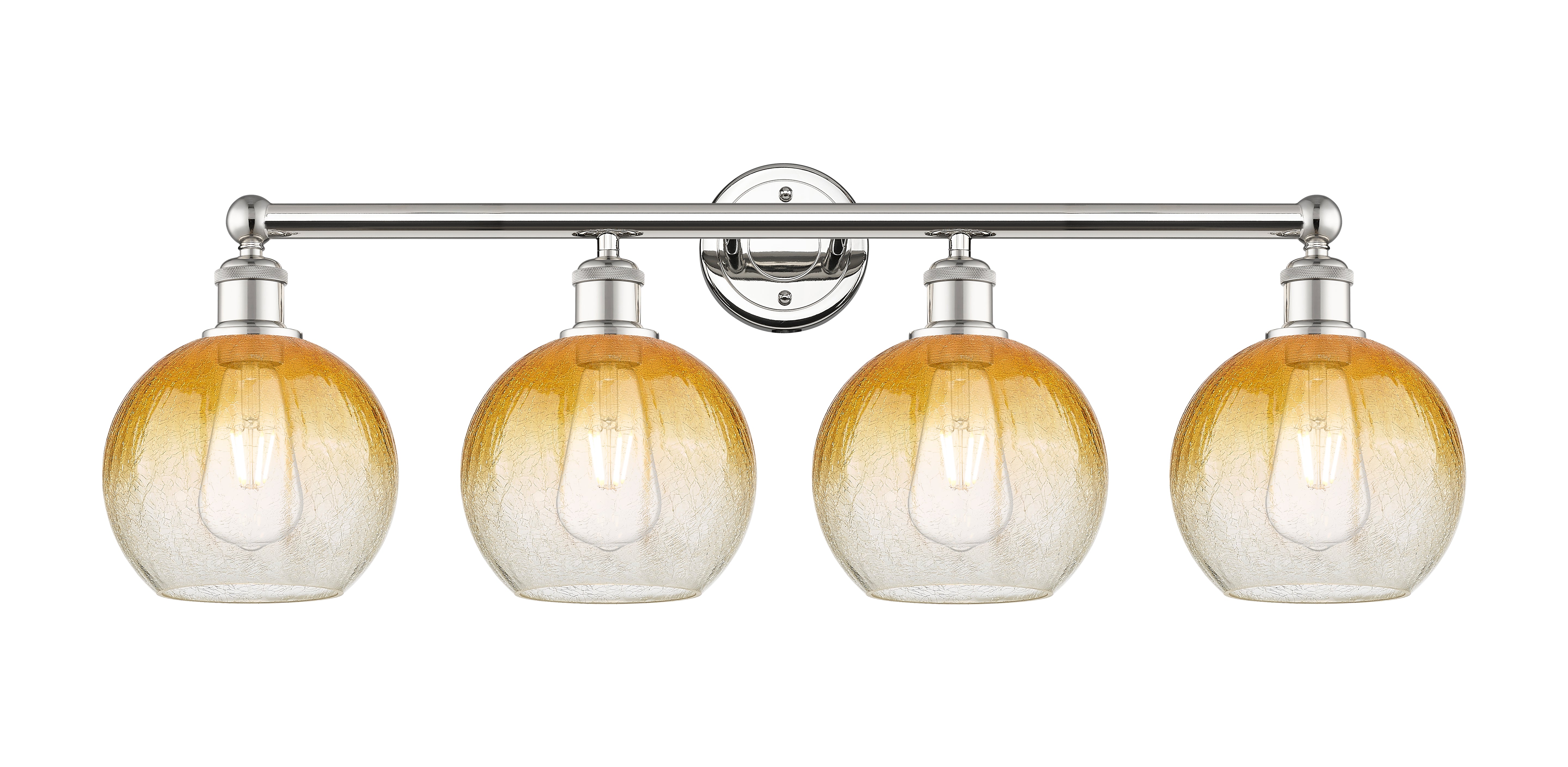 Edison Bath Vanity Light Cast Brass 33 Inch