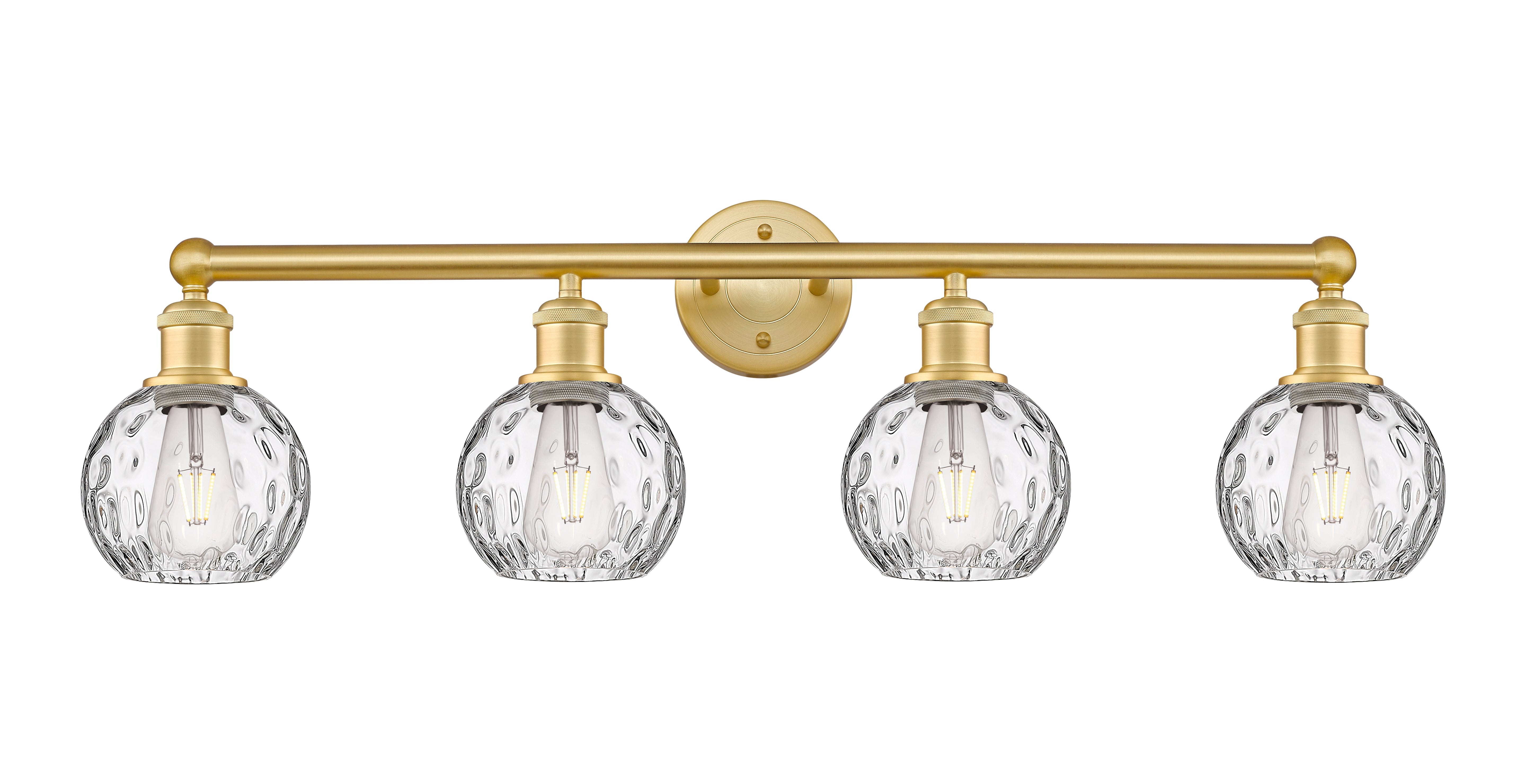 Edison Bath Vanity Light Cast Brass Steel