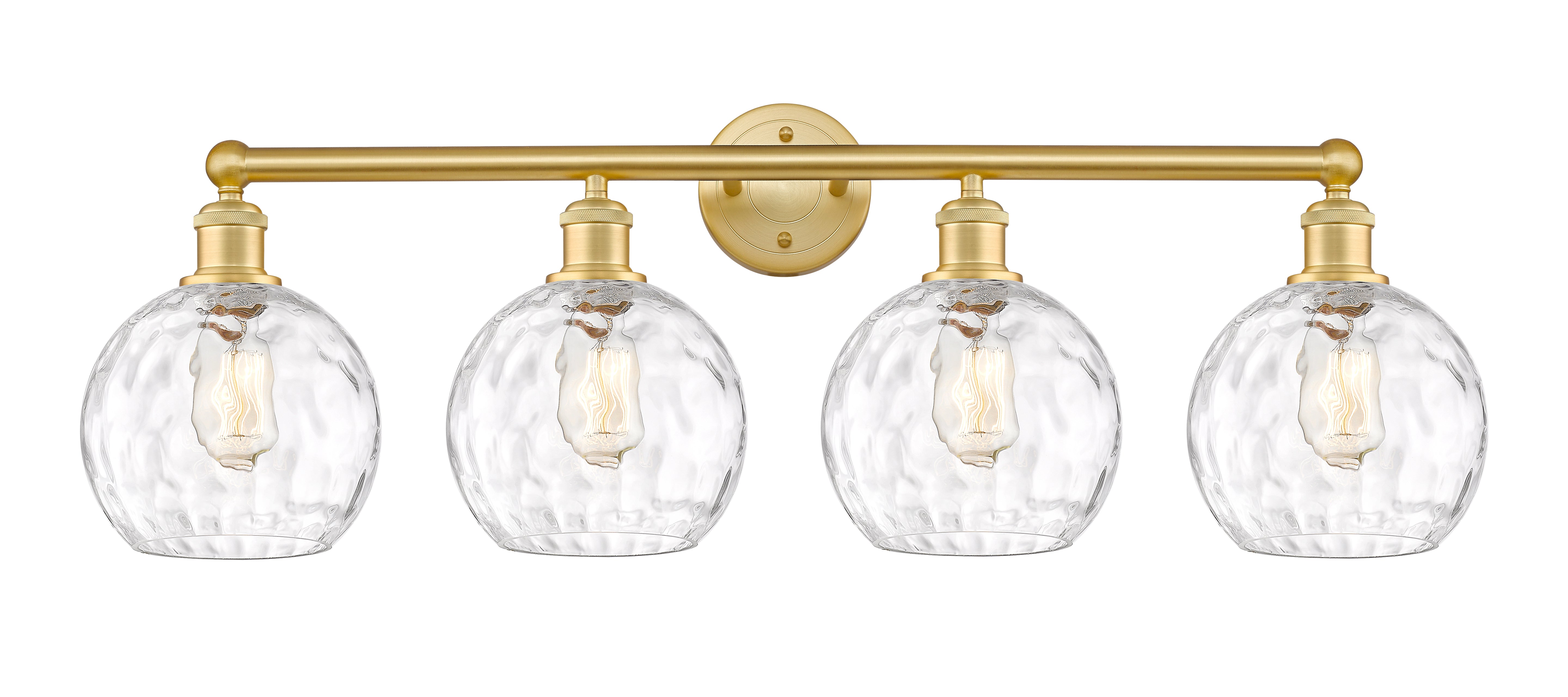 Edison Bath Vanity Light Cast Brass Finish