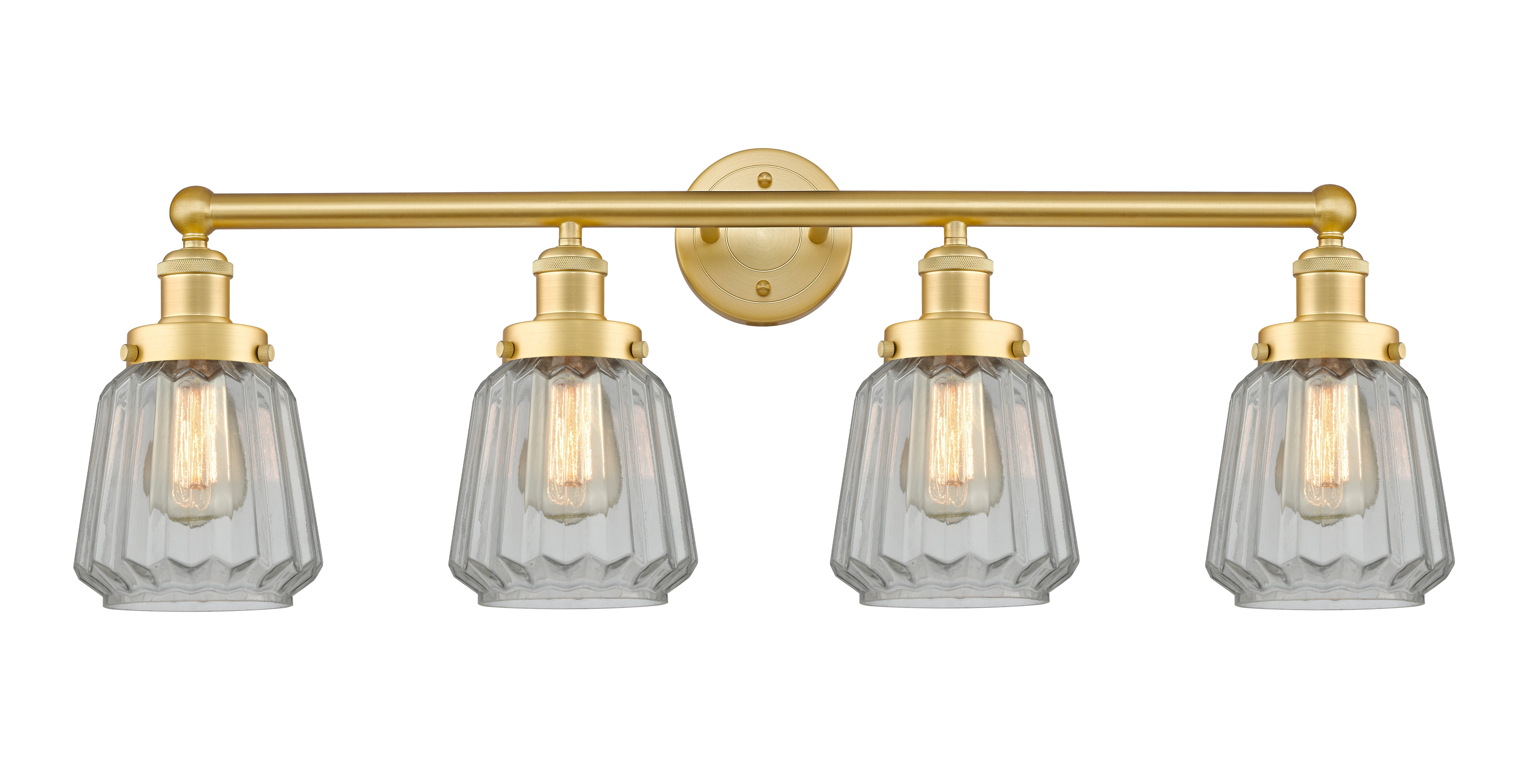 Edison Bath Vanity Light Cast Brass Finish