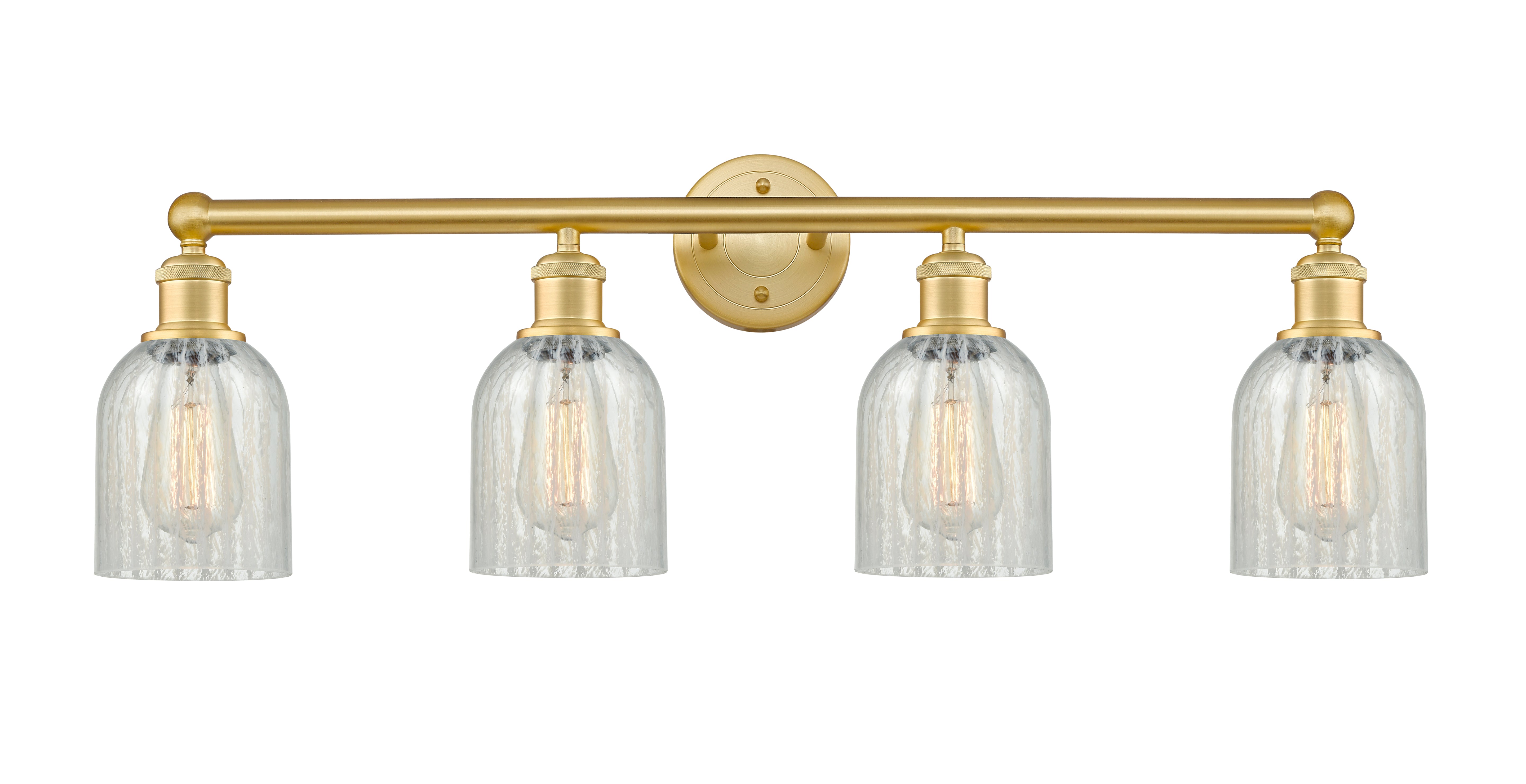 Edison Bath Vanity Light Glass Steel
