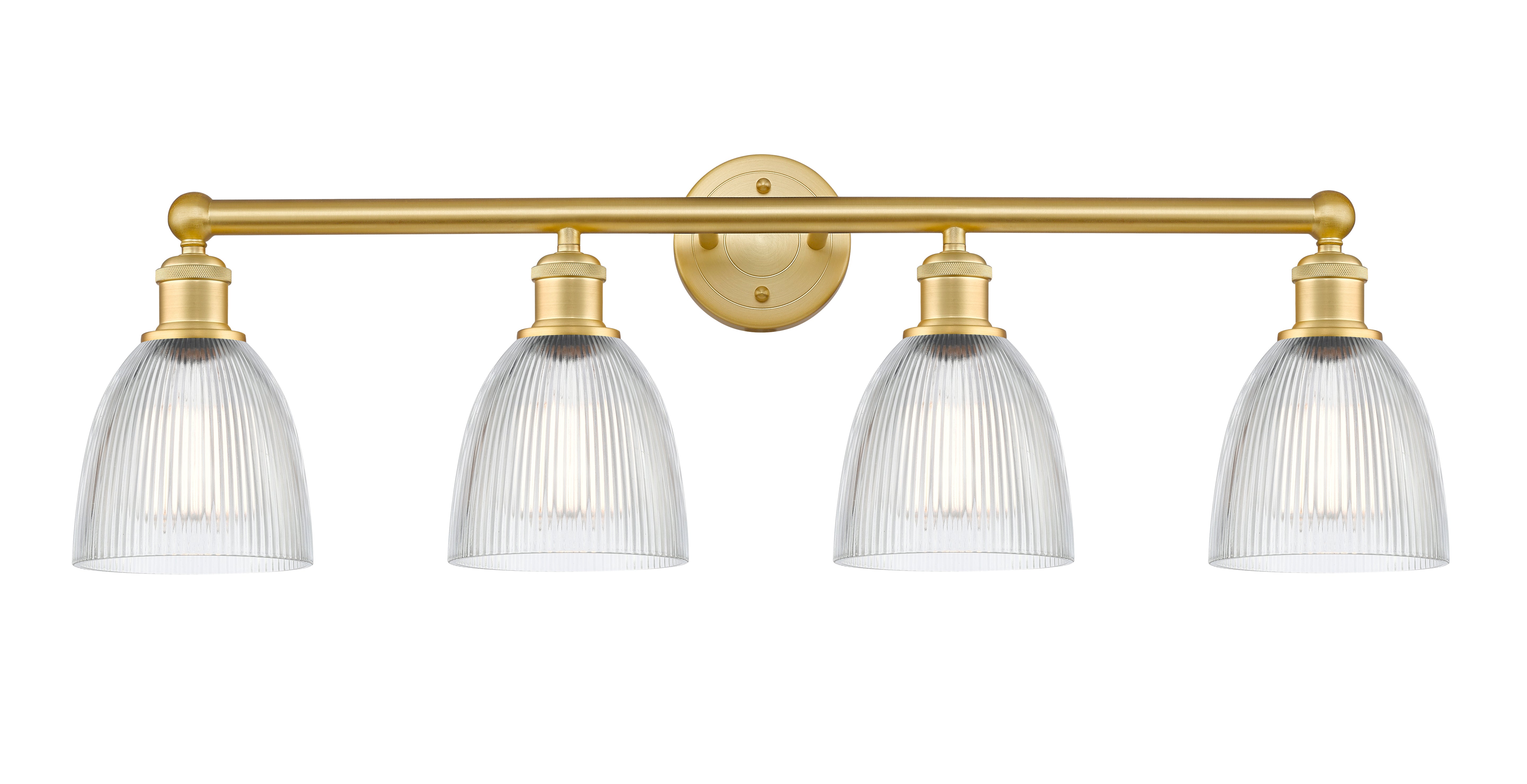 Edison Bath Vanity Light Cast Brass Finish