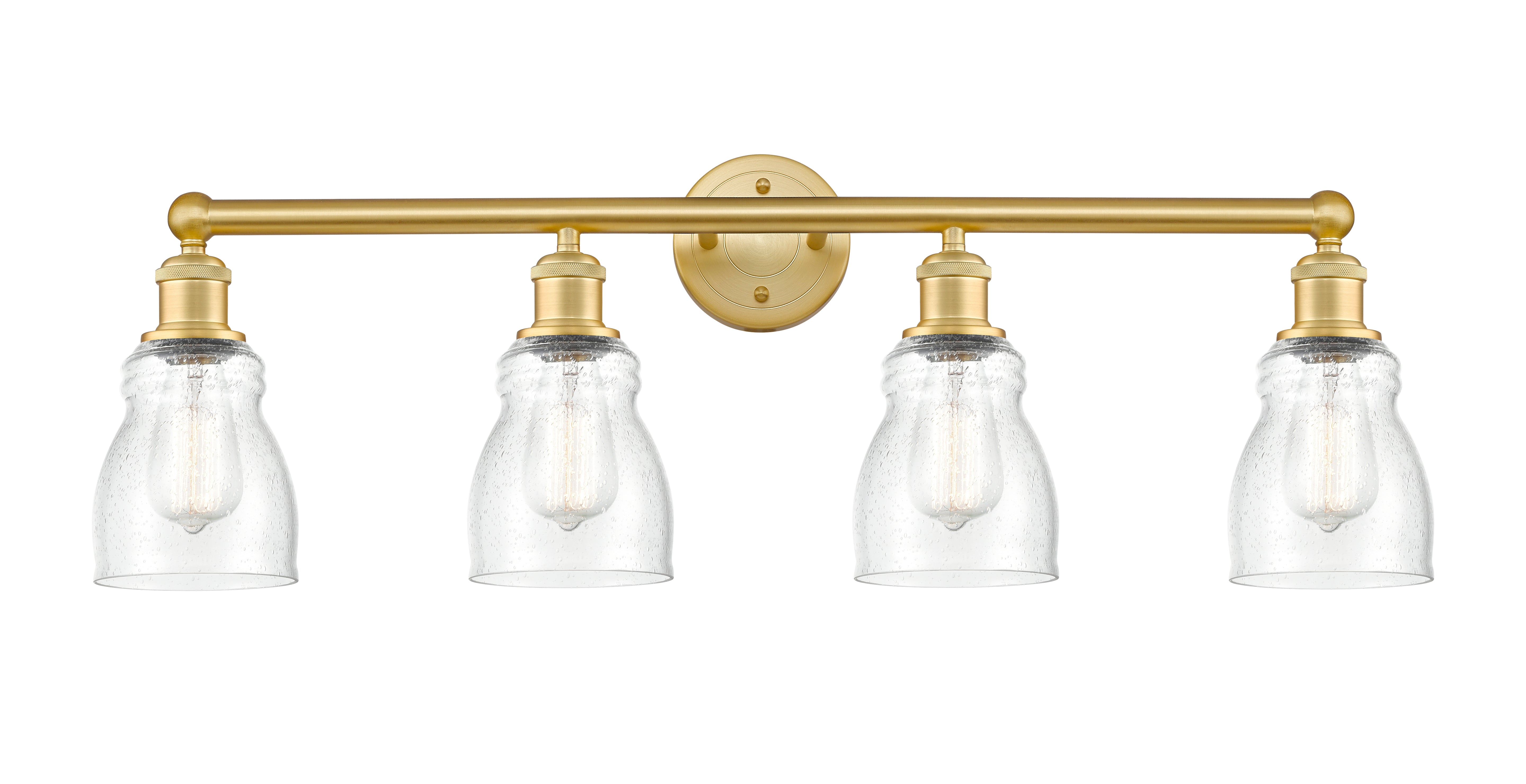 Edison Bath Vanity Light Cast Brass Finish