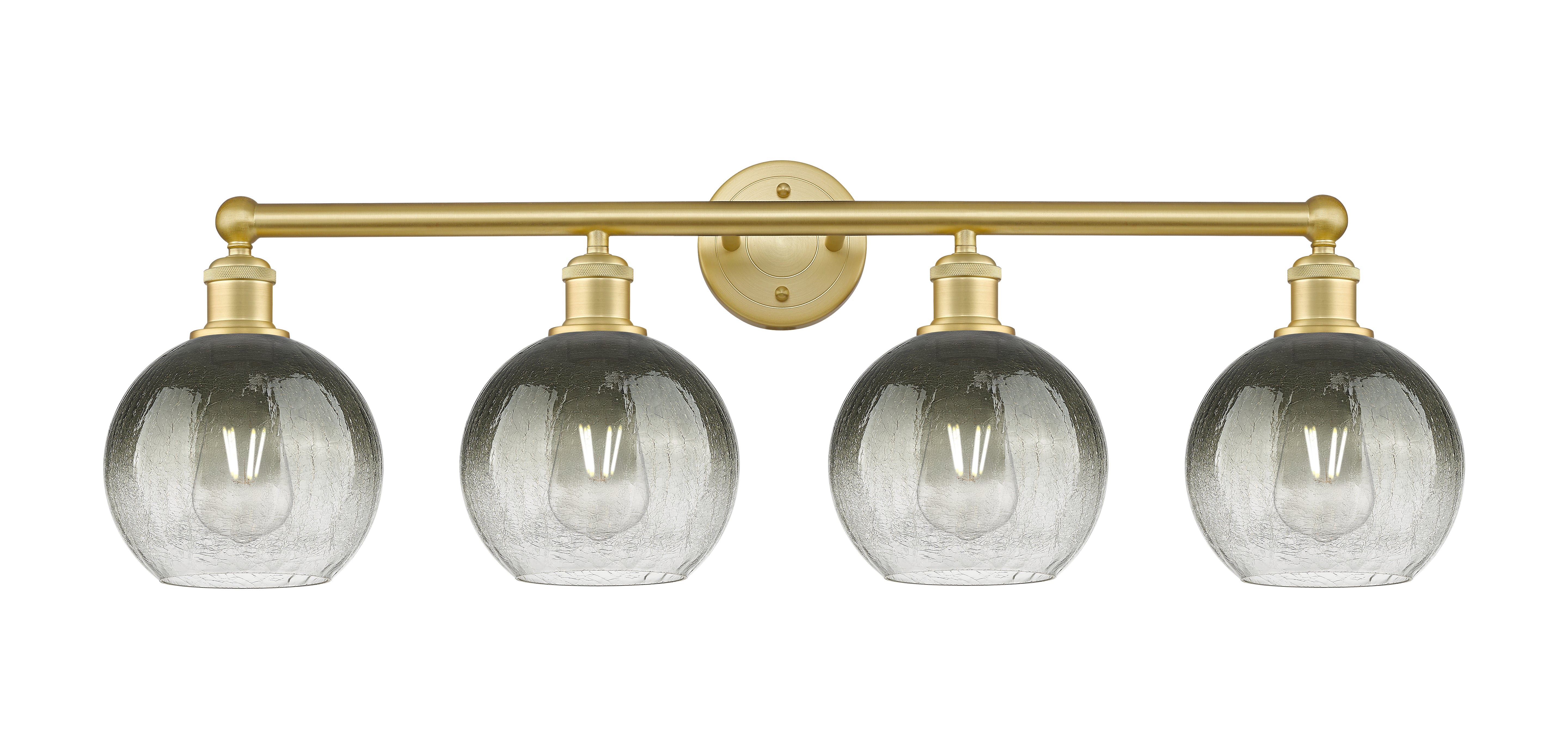 Edison Bath Vanity Light Cast Brass 33 Inch