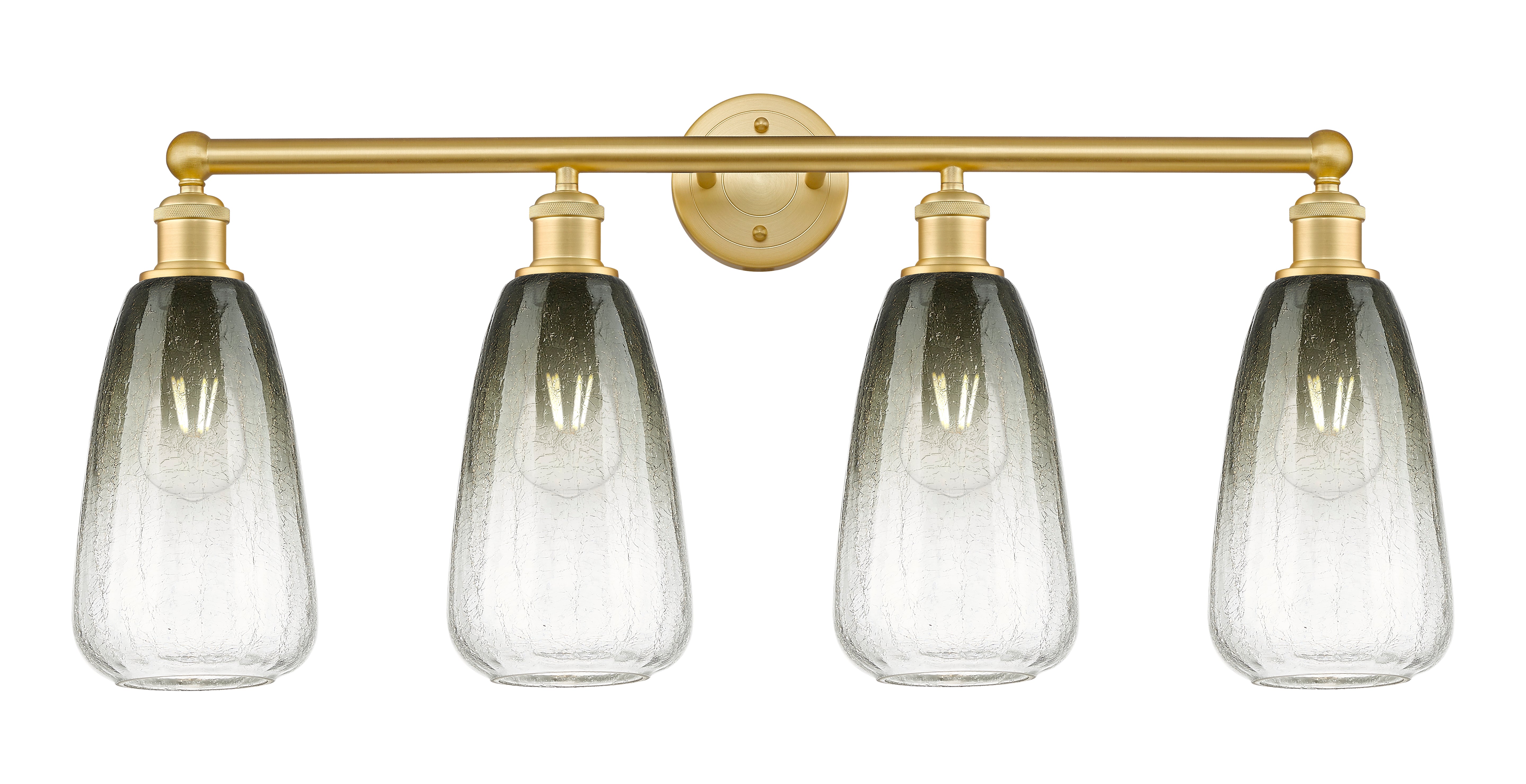 Edison Bath Vanity Light Cast Brass 34 Inch