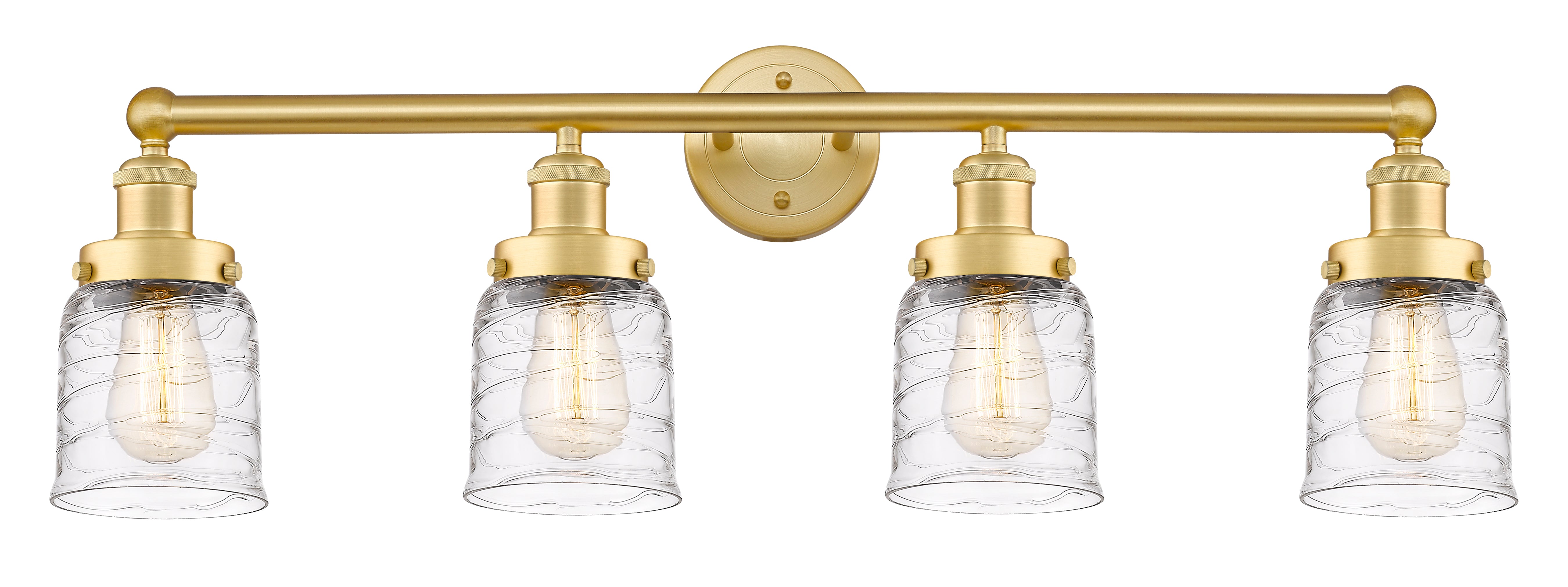 Edison Bath Vanity Light Cast Brass
